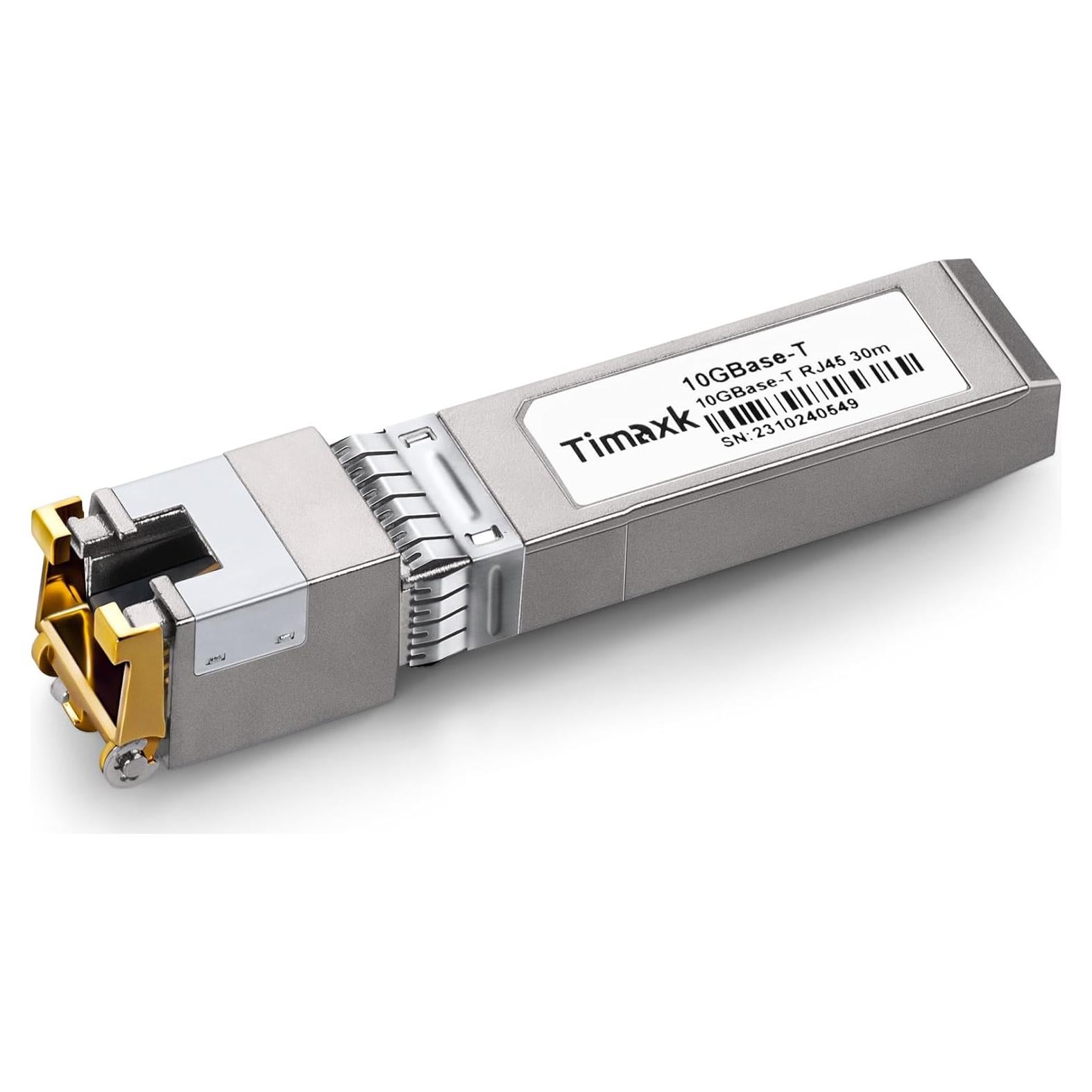 Transceptor SFP+ 10GBase-T Timaxk RJ-45 hasta 30m