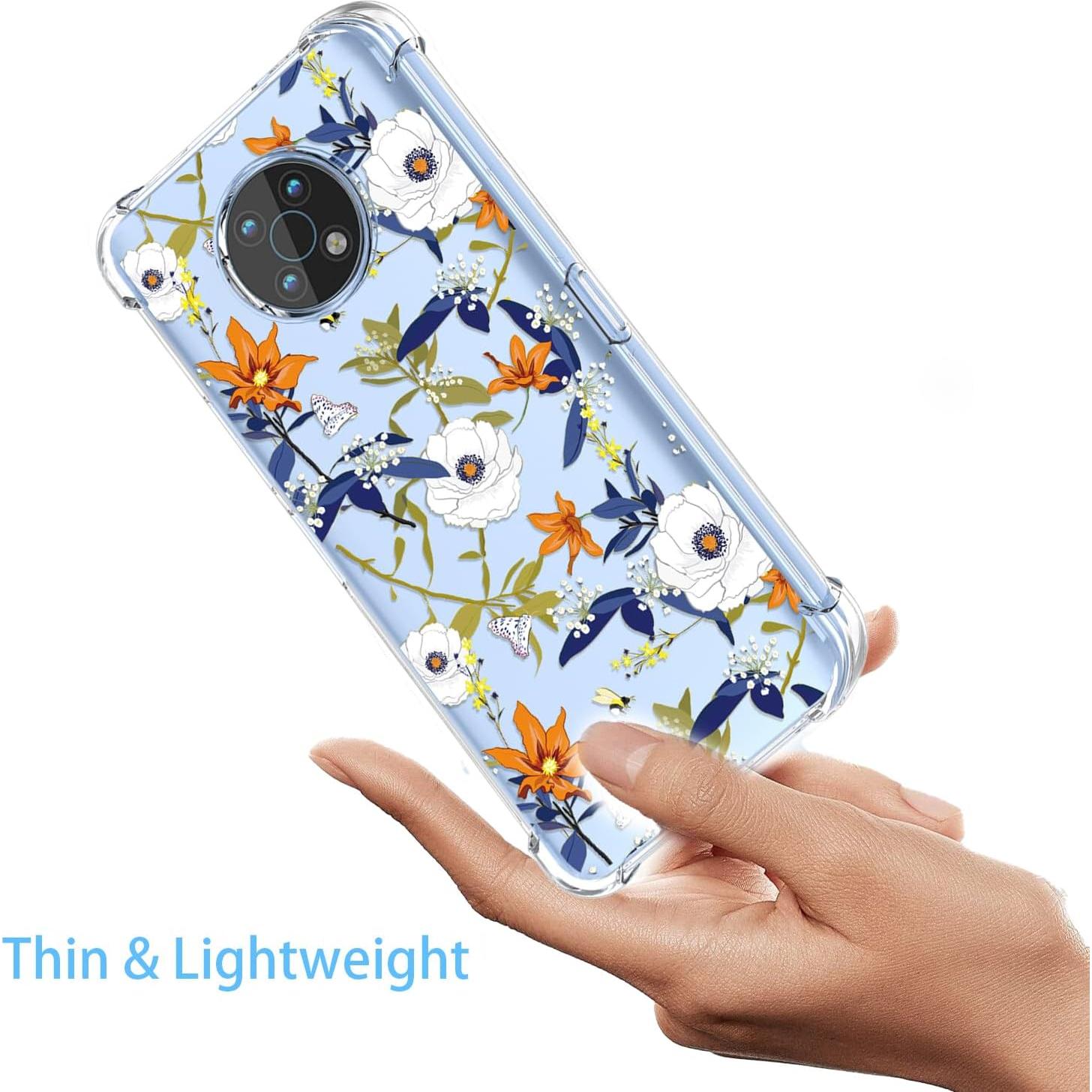 Funda TPU Floral para Nokia G50 - Protección Antigolpes