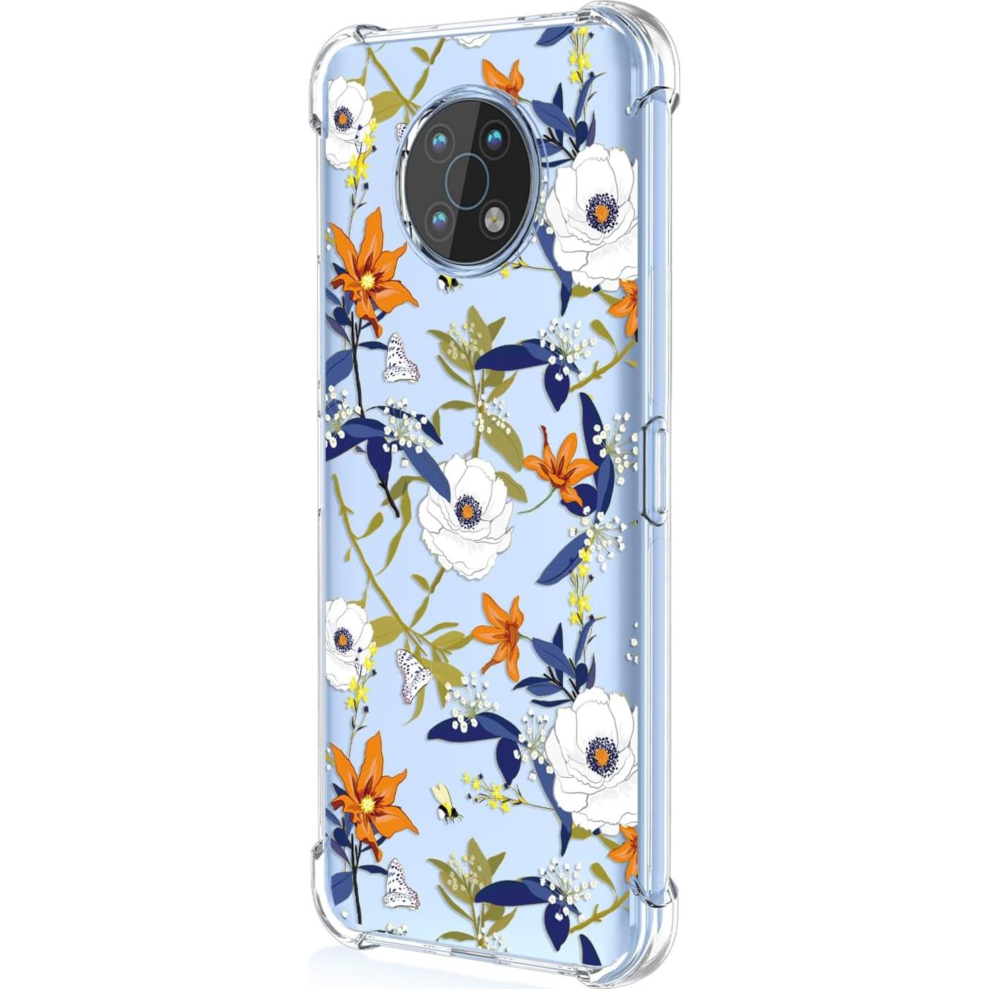 Funda TPU Floral para Nokia G50 - Protección Antigolpes