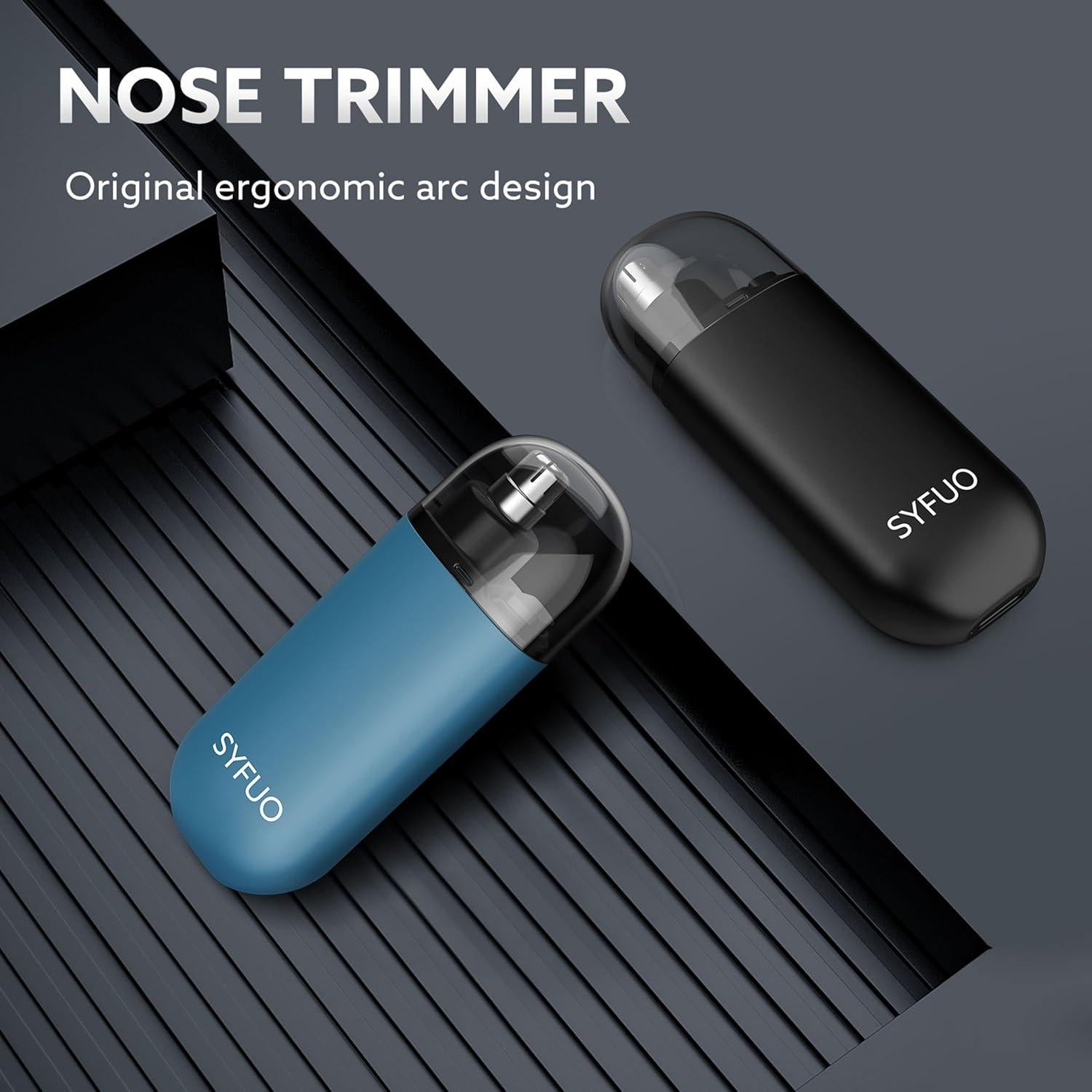 Recortador de Vello Nasal SYFUO Portátil Indoloro USB 9000 RPM