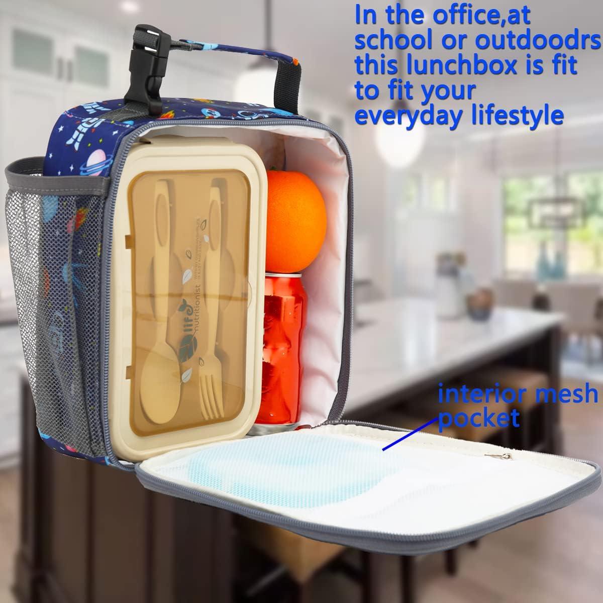 Bolsa de Almuerzo Aislada FlowFly Astronauta 1.2L para Niños