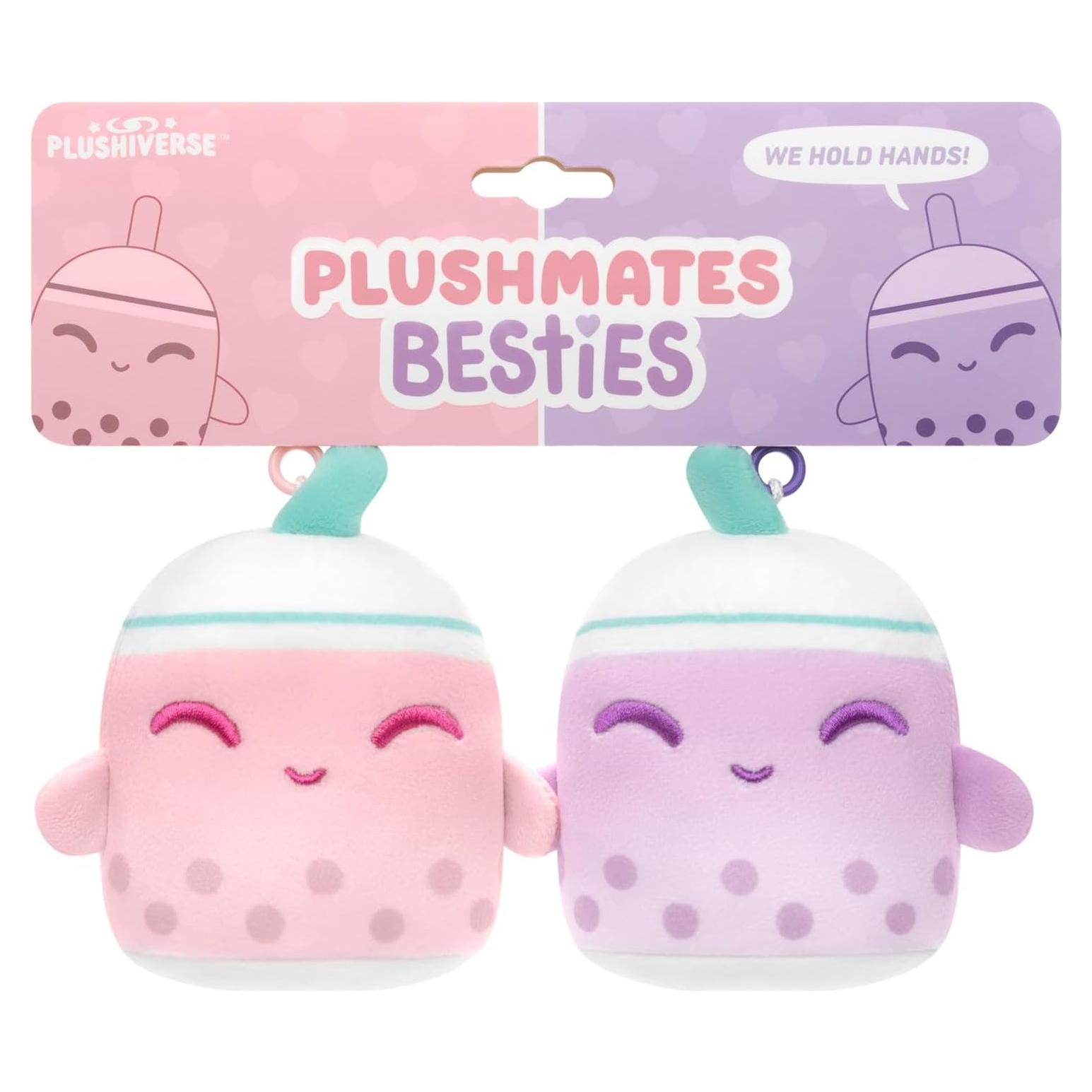 Llaveros de Peluche TeeTurtle Plushmates Besties - Manos Magnéticas