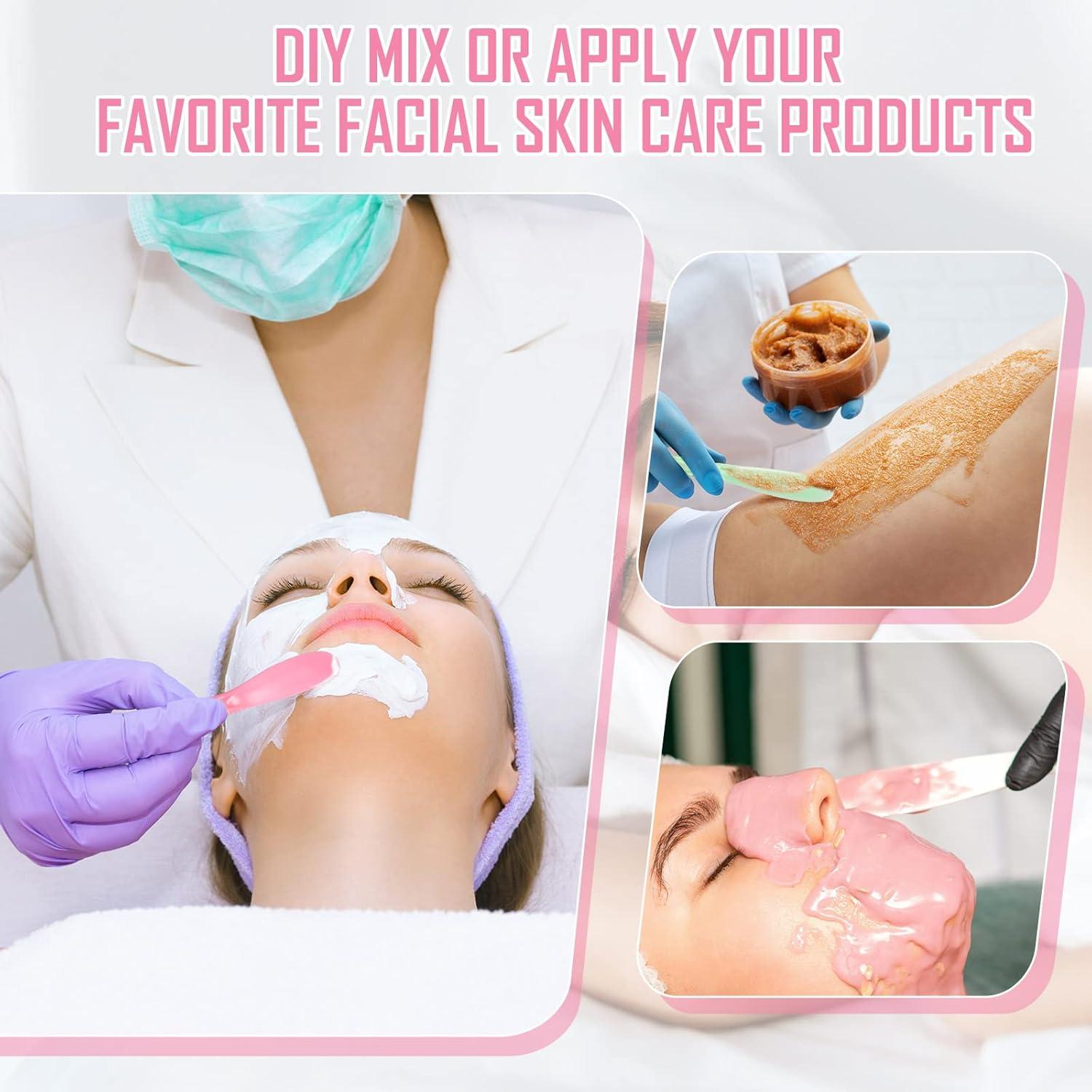 10 Espátulas Plásticas Cosméticas Yuxung para Cuidado Facial