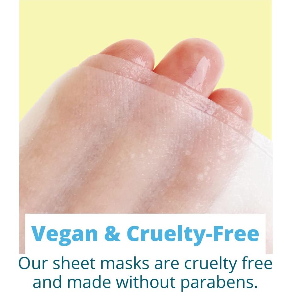 Mascarilla Facial Patchology Moodmask Just Let It Glow - Hidratante con Niacinamida y Extractos Naturales - 1 Cuenta