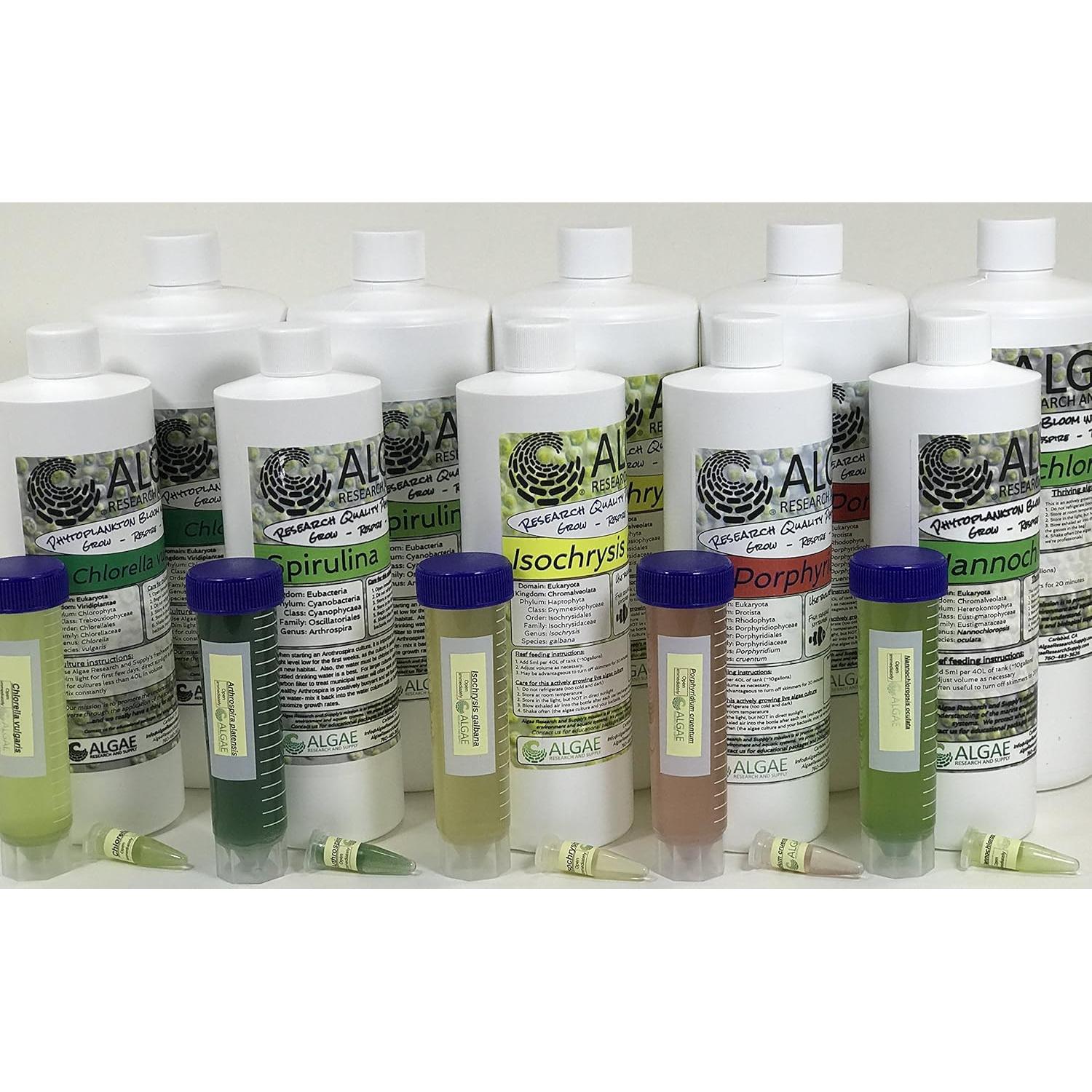 Cultivo de Algas Chlorella Vulgaris 1L - Algae Research Supply