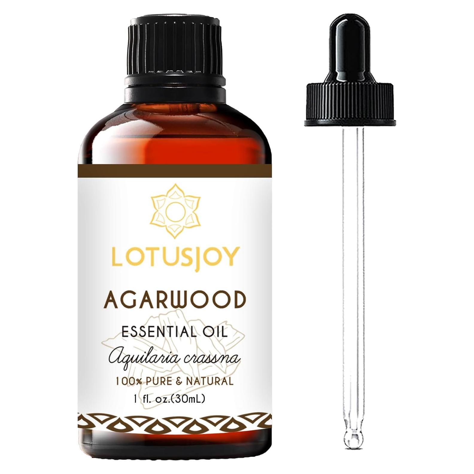Aceite Esencial de Agarwood LOTUSJOY 30 ml Puro Natural