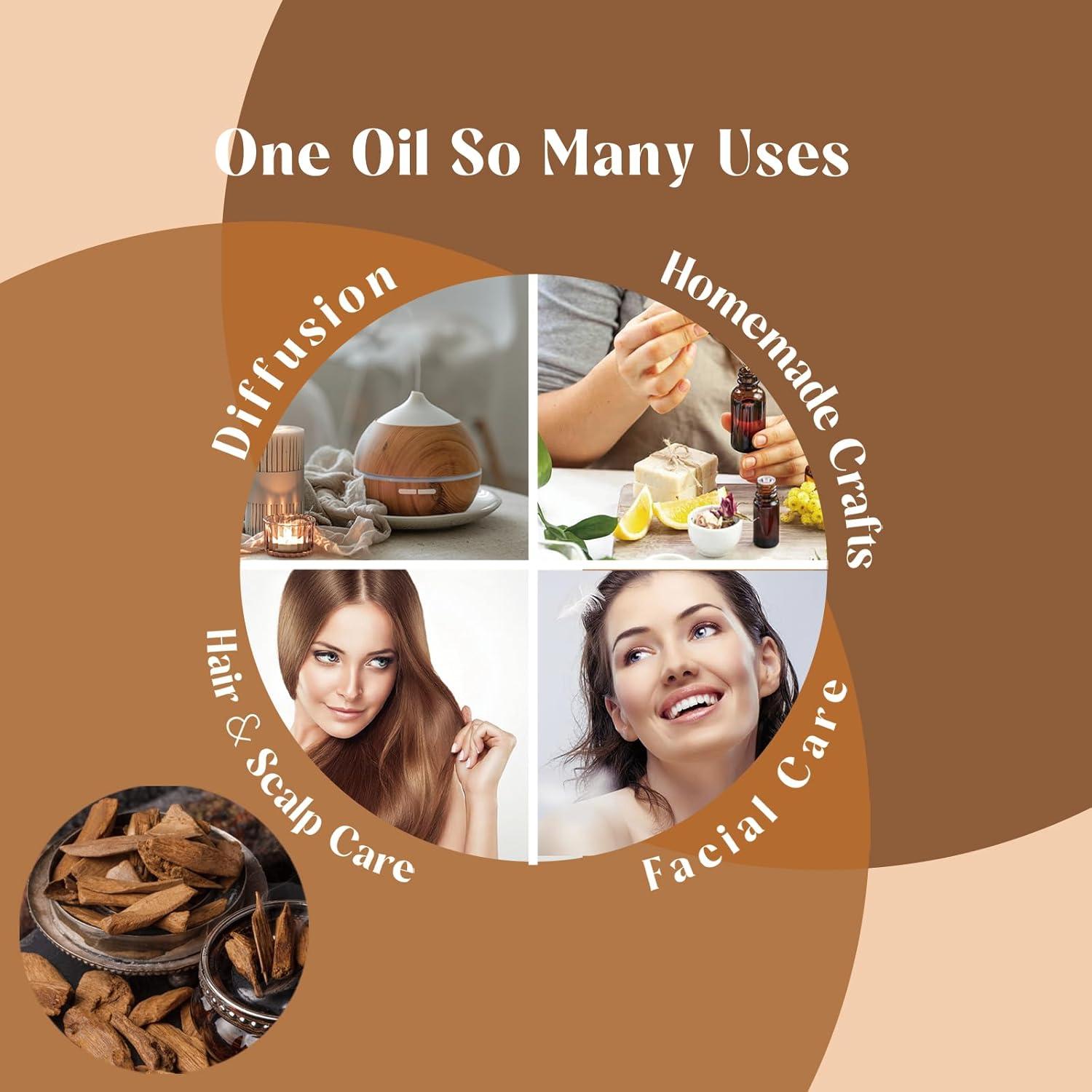 Aceite Esencial de Agarwood LOTUSJOY 30 ml Puro Natural