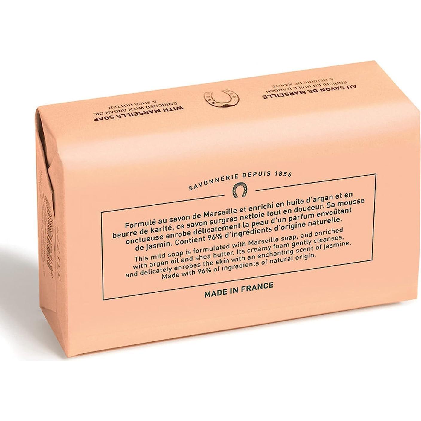 Jabón de Marsella Fer à Cheval Ámbar y Jazmín 125g - Pack 2