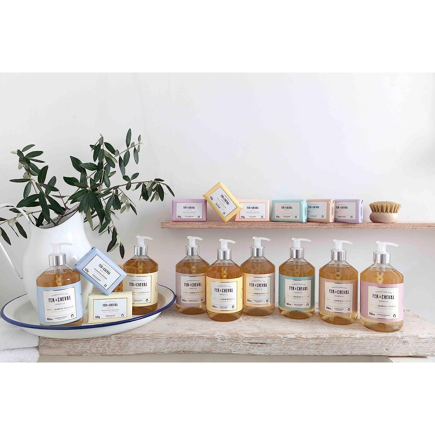 Jabón de Marsella Fer à Cheval Ámbar y Jazmín 125g - Pack 2