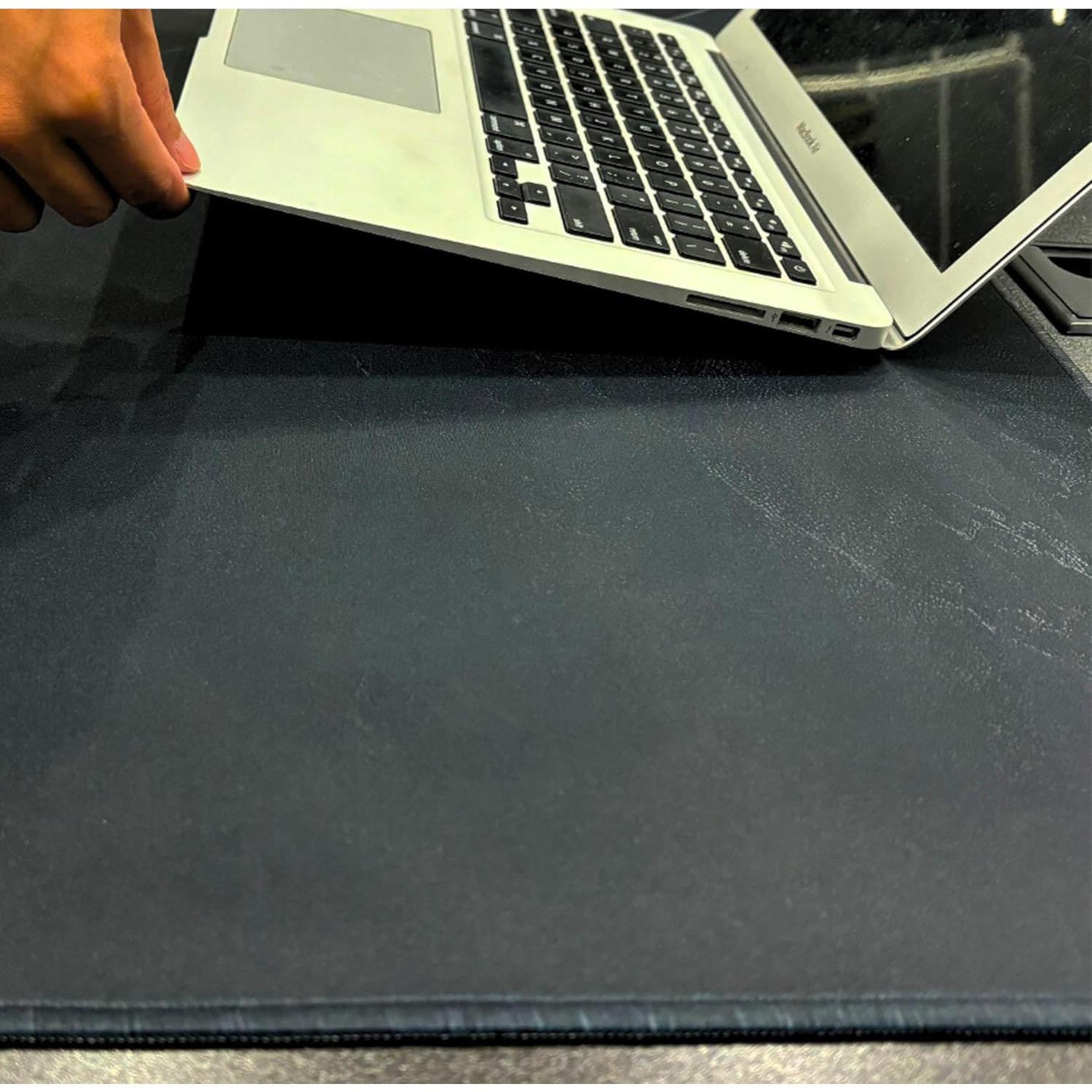 Alfombrilla de Ratón InfoMat Black Stone 90x40 cm Antideslizante