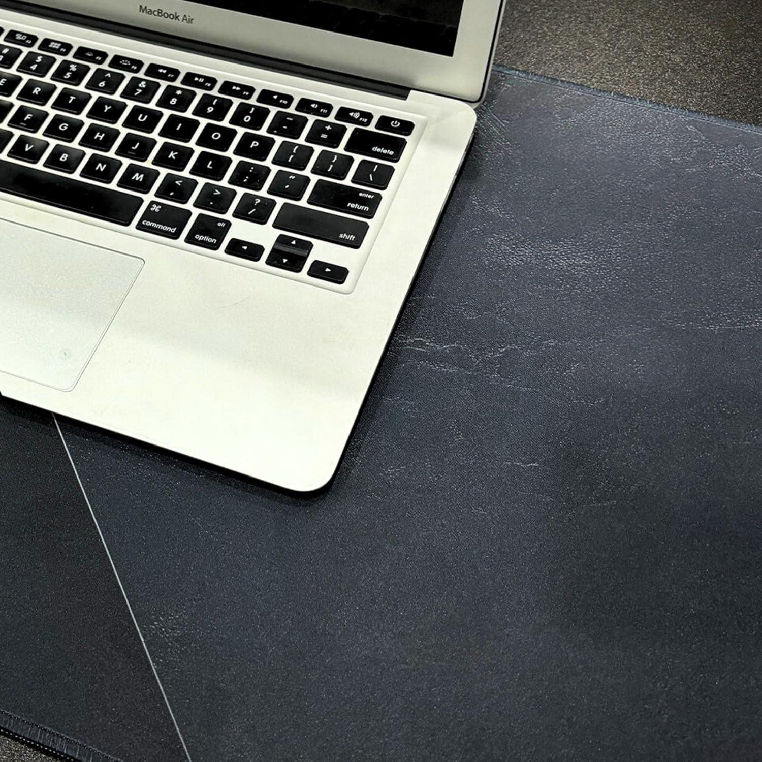 Alfombrilla de Ratón InfoMat Black Stone 90x40 cm Antideslizante