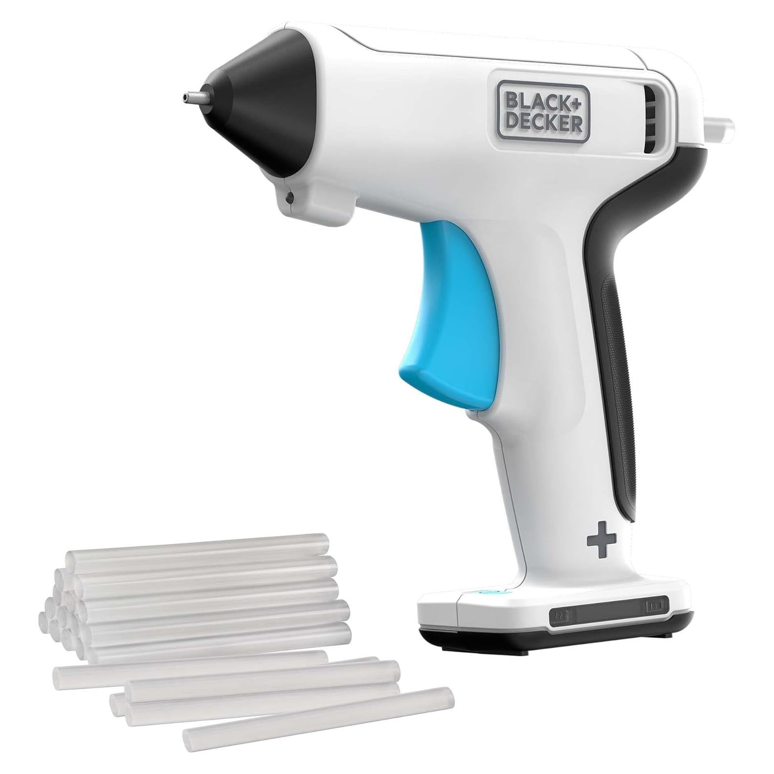 Pistola de Pegamento Inalámbrica BLACK+DECKER 4V 20 Barritas