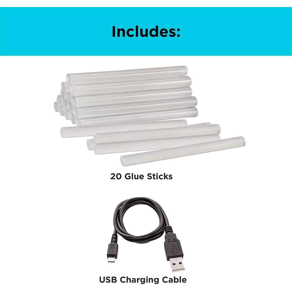 Pistola de Pegamento Inalámbrica BLACK+DECKER 4V 20 Barritas