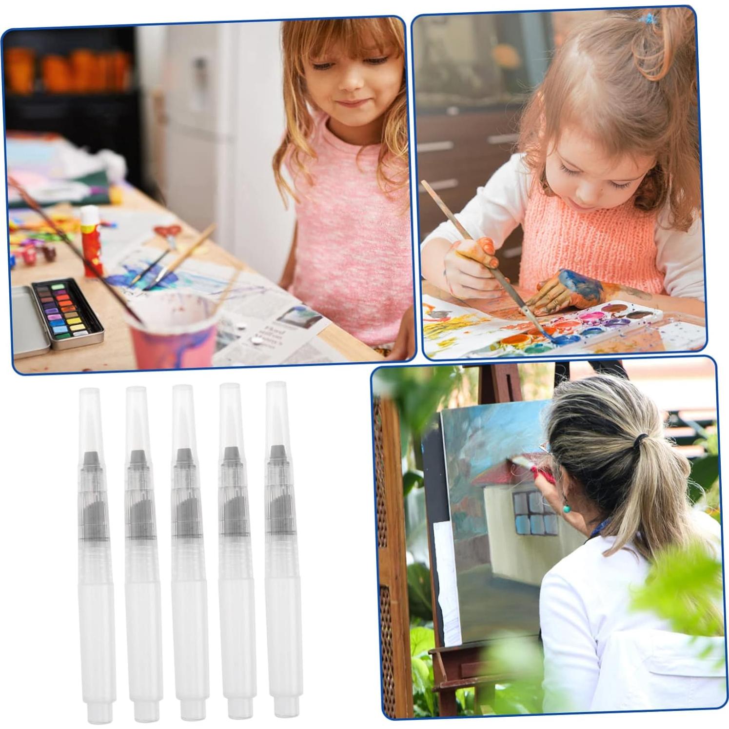 Marcadores de Acuarela EXCEART 30 Pcs con Puntas de Pincel