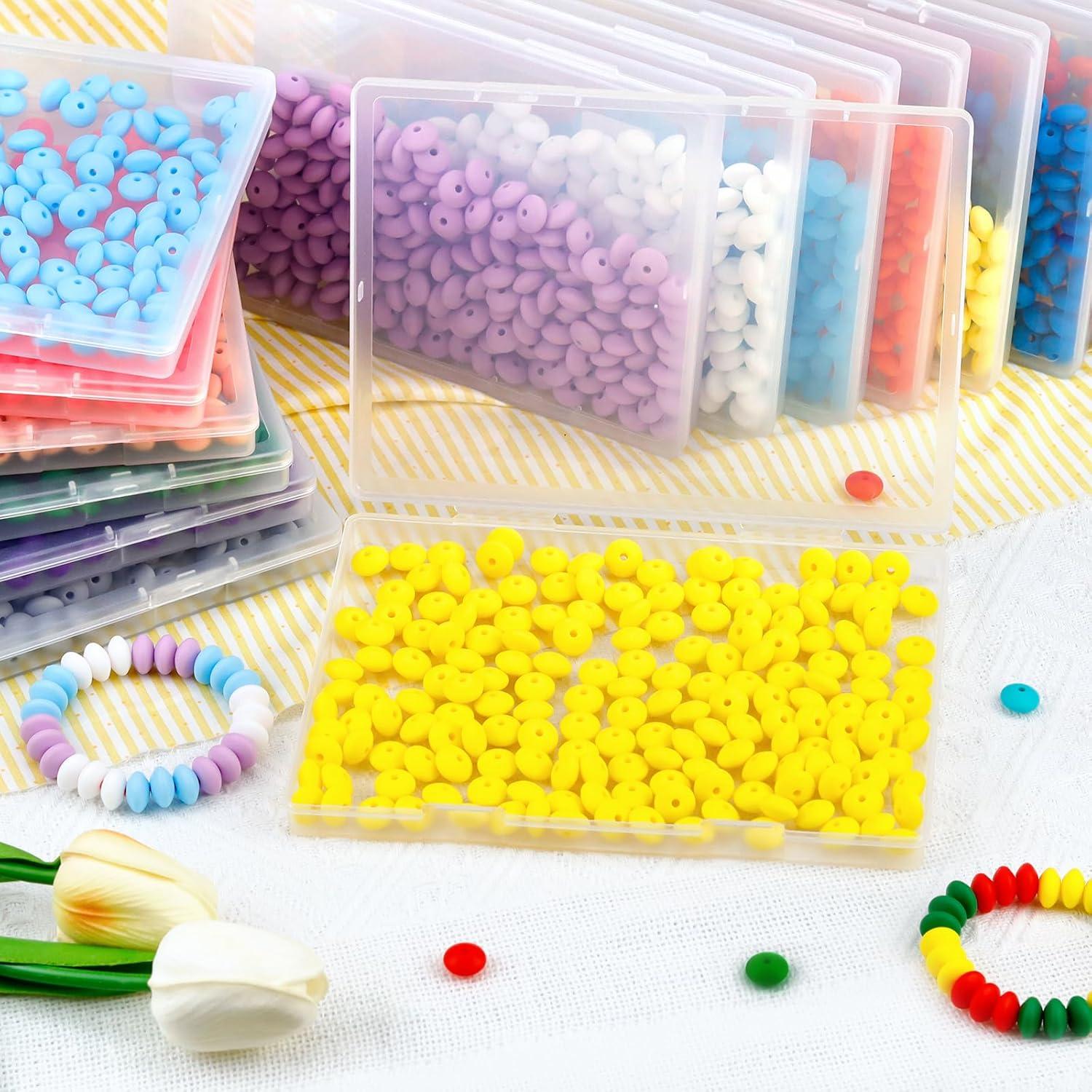 180 Perlas de Silicona FIVEIZERO para Manualidades - Color Negro