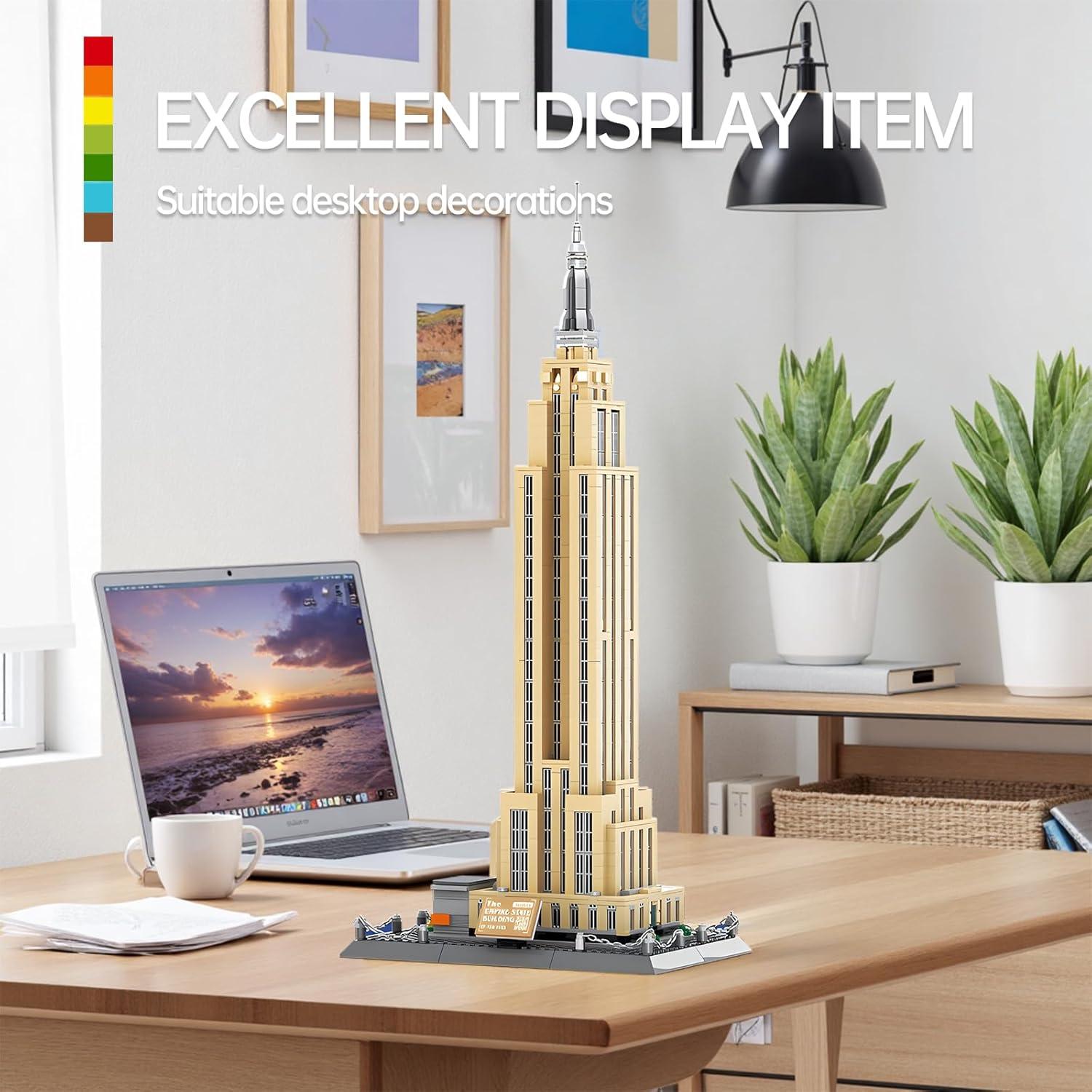 Set de Bloques de Construcción CAXIMSY Empire State 1570 Piezas