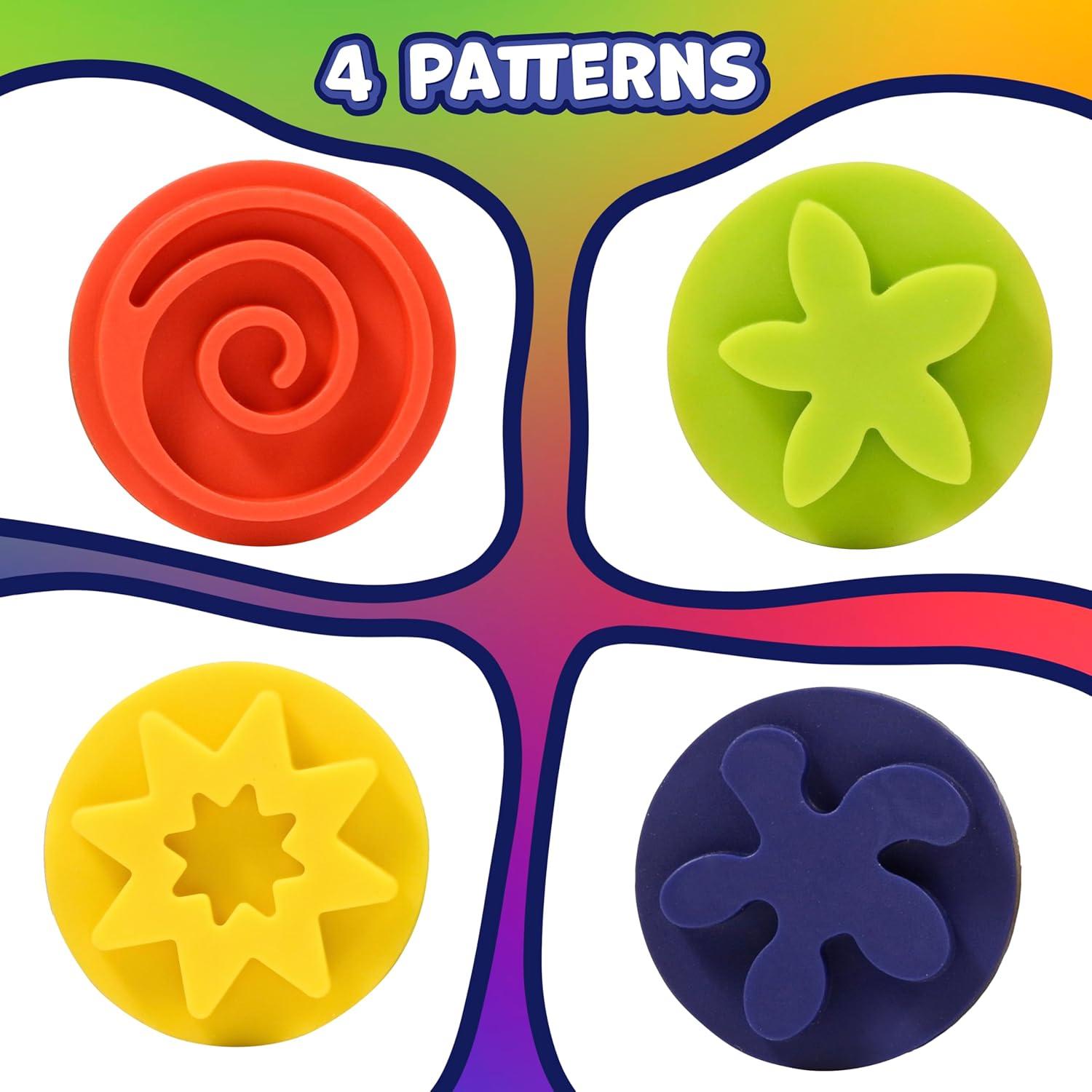 Sellos de Agarre Triangular LISTO PARA APRENDER - Set de 4