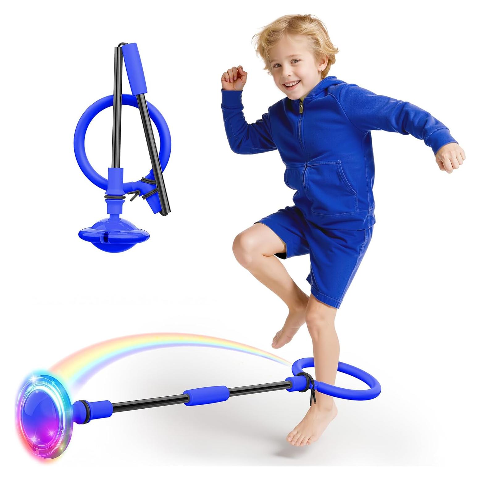 Pelota de Salto de Tobillo Aidabli - Color Azul, Juguete para Niños