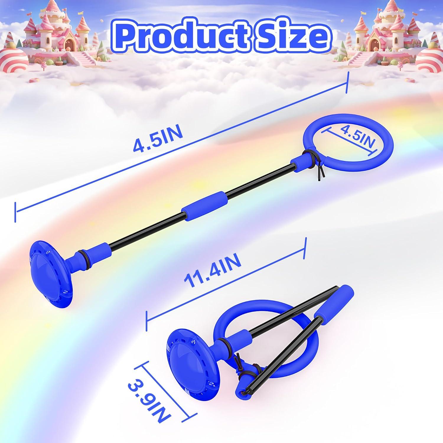 Pelota de Salto de Tobillo Aidabli - Color Azul, Juguete para Niños