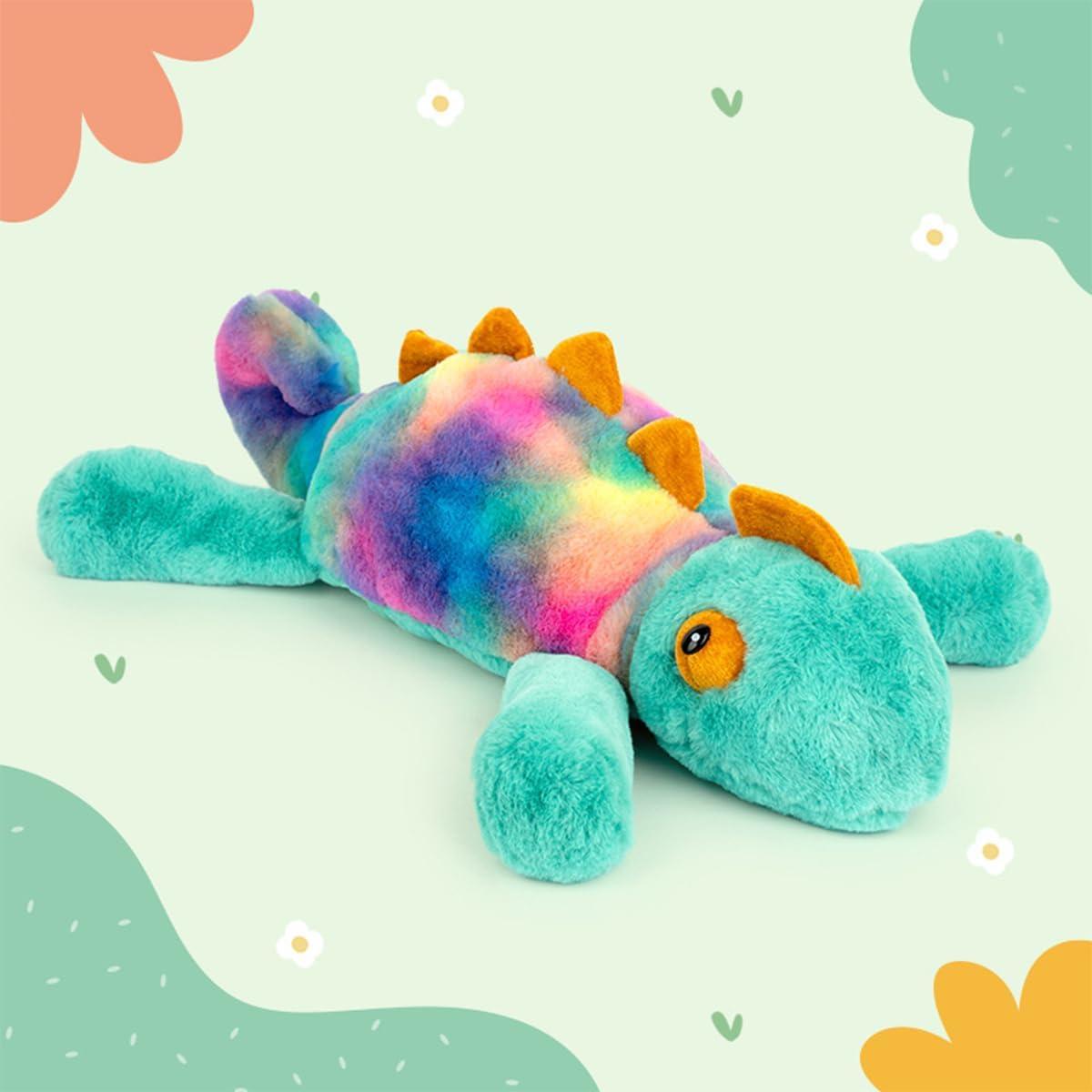 Peluche Camaleón 45cm ARELUX Almohada Suave para Dormir