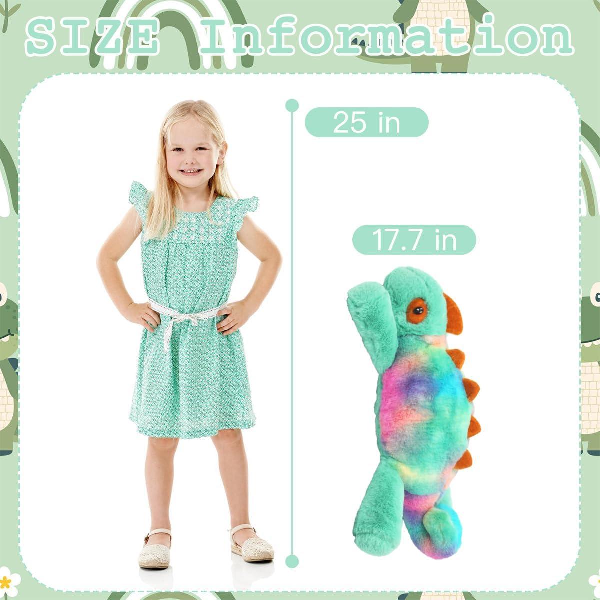 Peluche Camaleón 45cm ARELUX Almohada Suave para Dormir