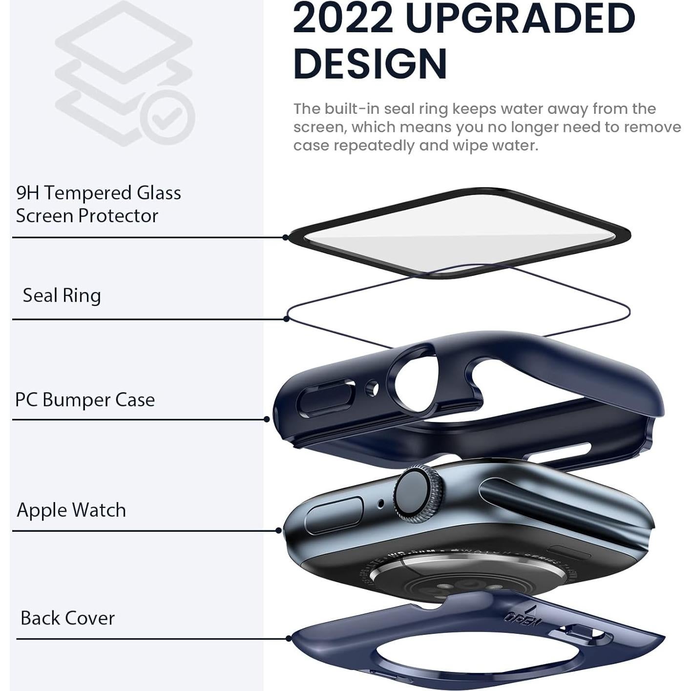 Funda Protectora Impermeable Tensea para Apple Watch 40mm