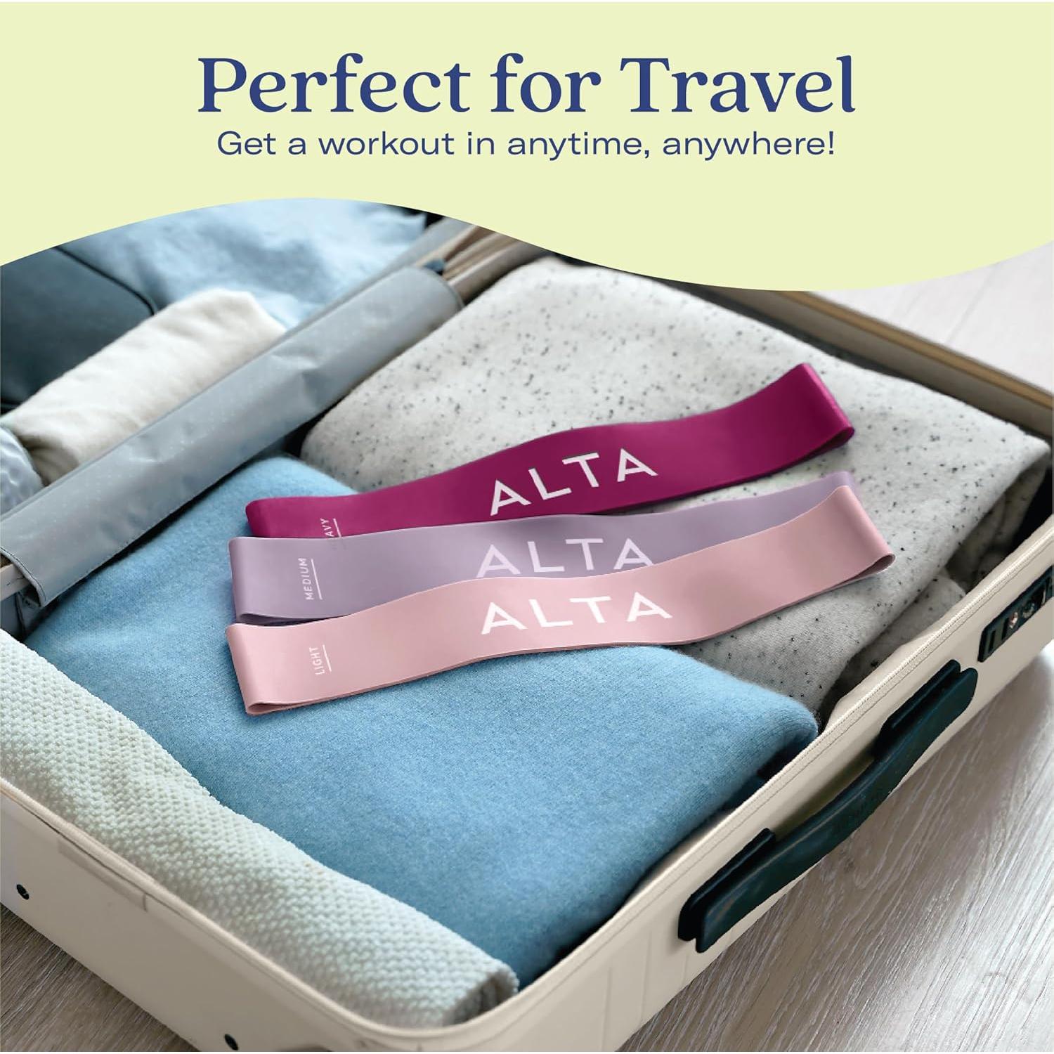 Bandas de Resistencia ALTA Mini Loop - Láttex Duradero - 3 Niveles