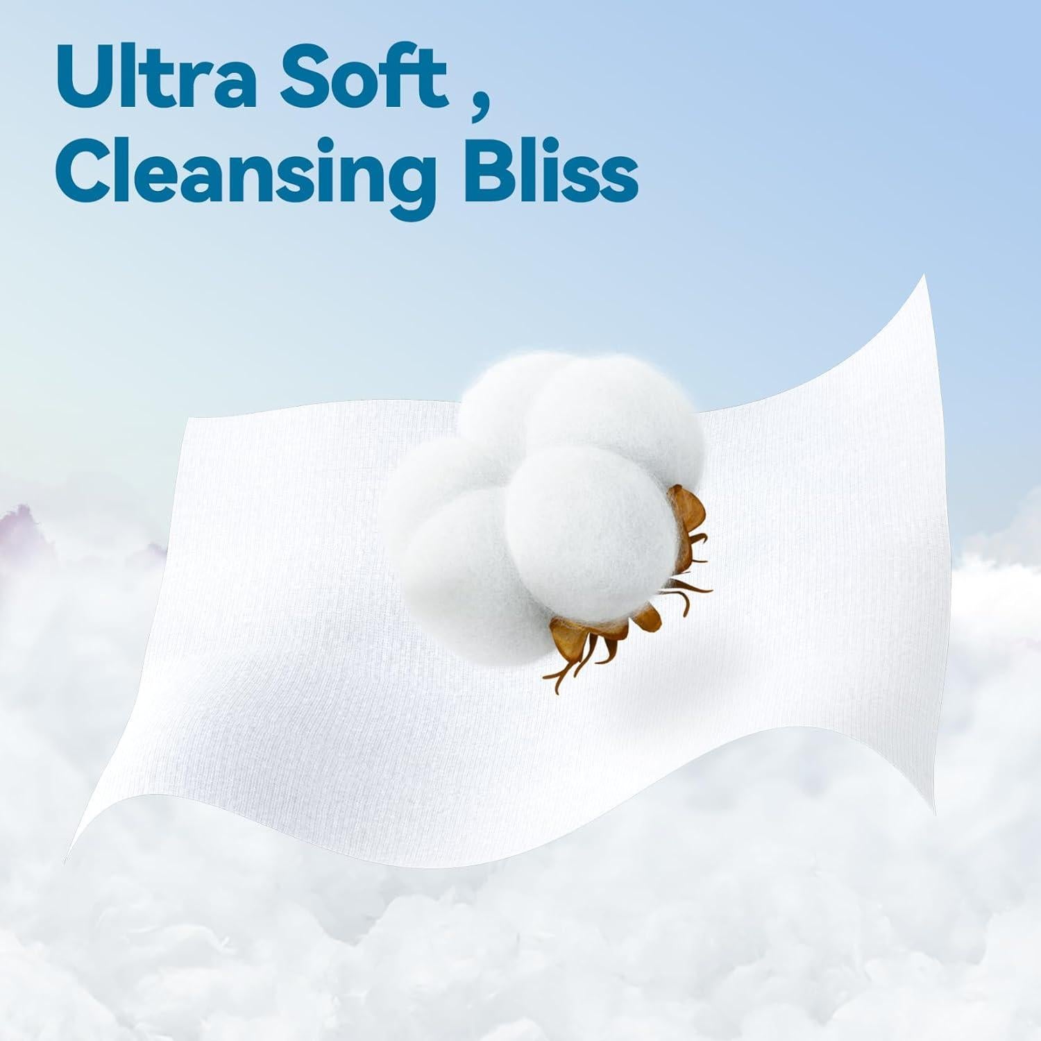 Toallas Faciales Desechables Winner de Algodón Biodegradables 100 Unidades