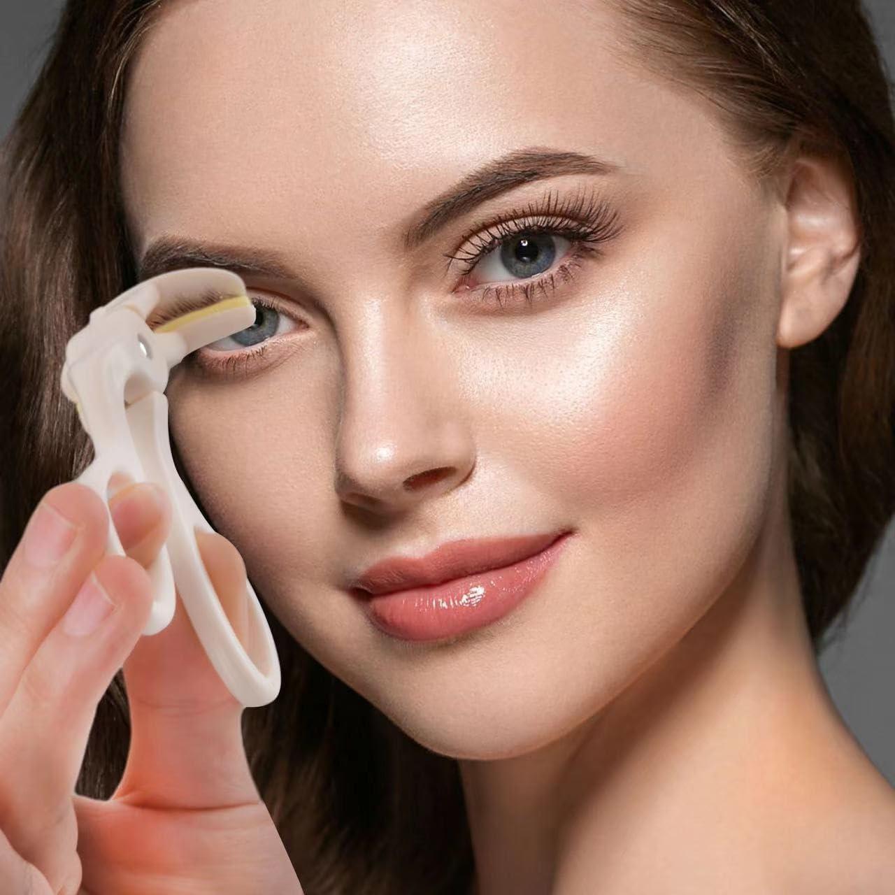 Rizador de Pestañas MZLUWM 360° con Almohadillas de Silicona