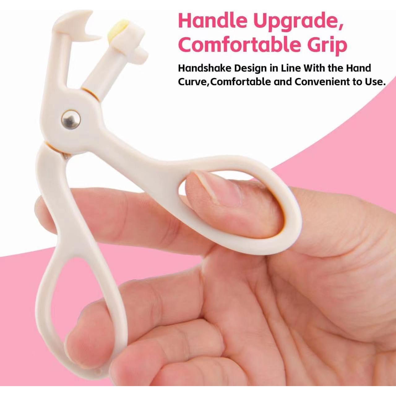 Rizador de Pestañas MZLUWM 360° con Almohadillas de Silicona