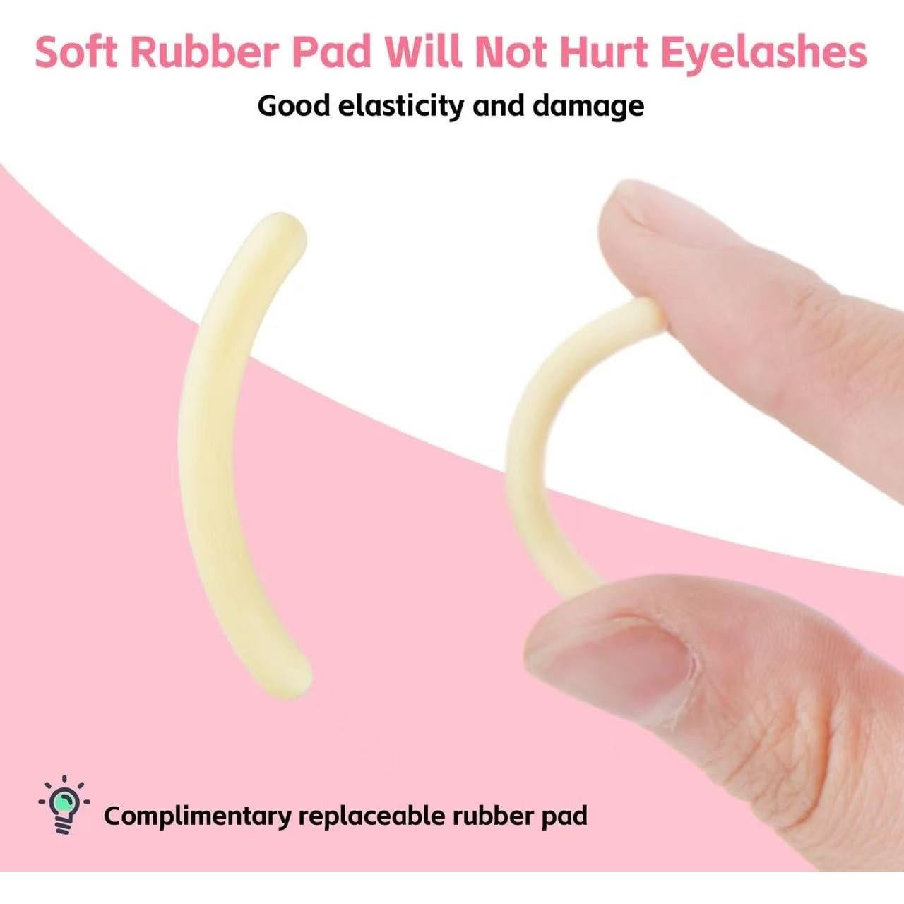 Rizador de Pestañas MZLUWM 360° con Almohadillas de Silicona