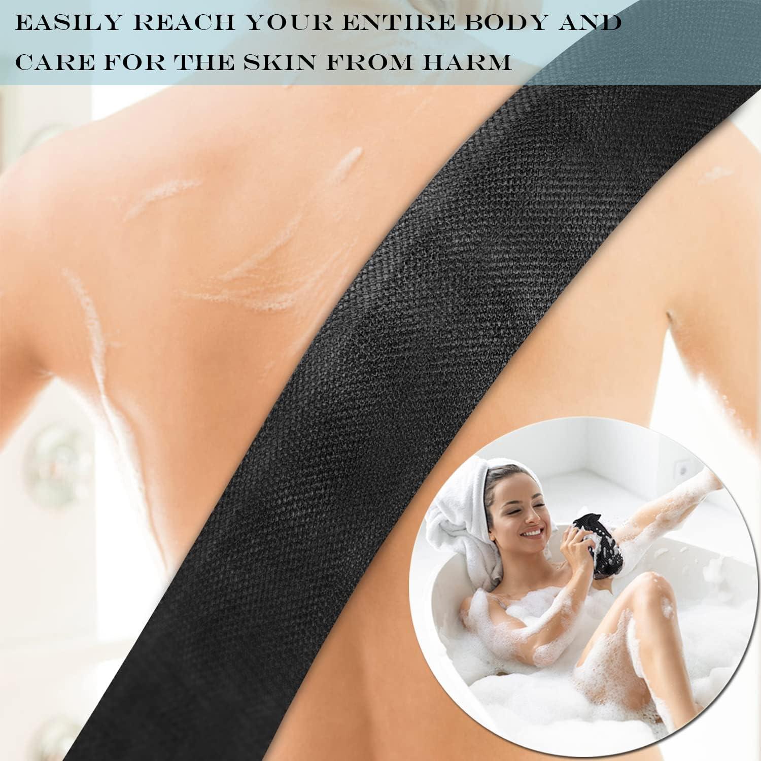 Esponja de Ducha Exfoliante JASSINS - Red Africana 4 Piezas