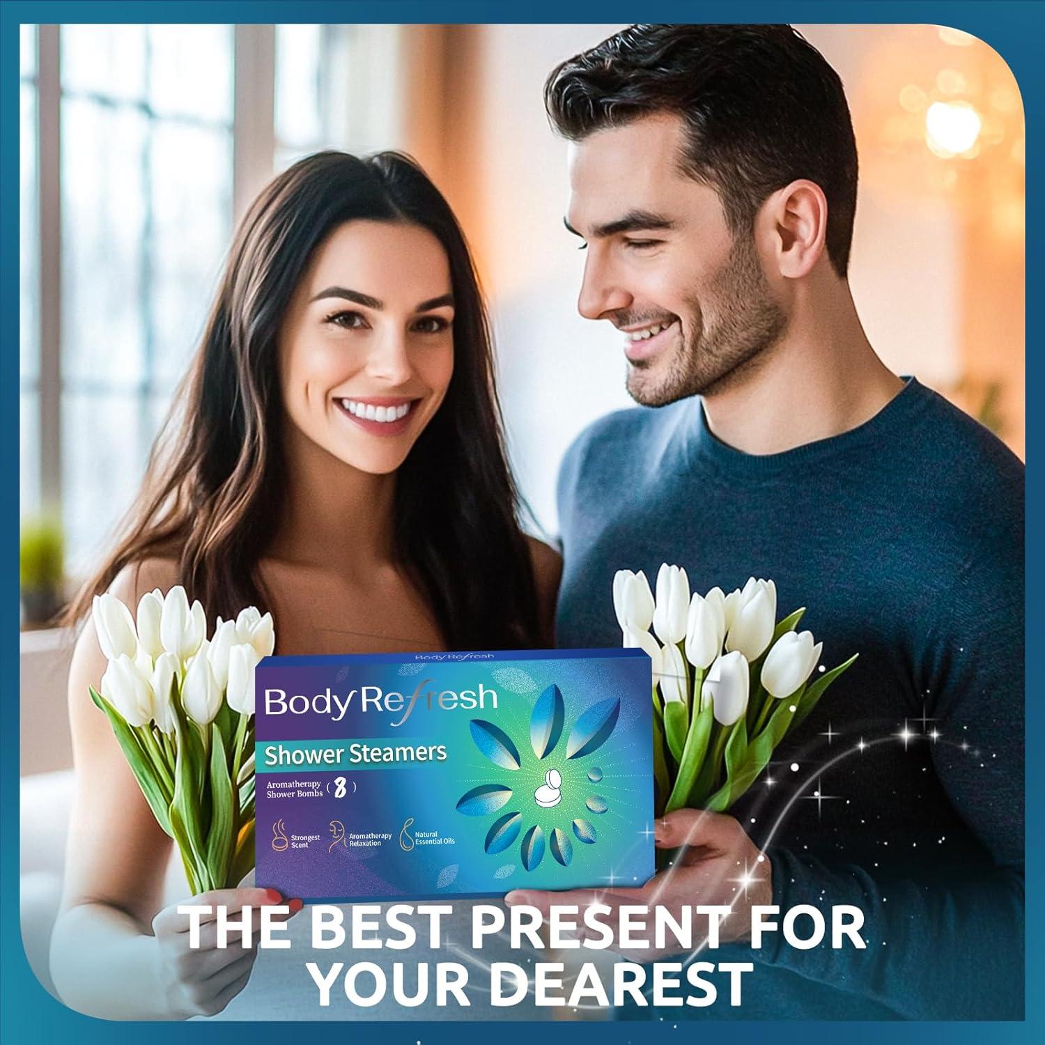 Bombas de Ducha Aromaterapia BodyRefresh - Paquete de 8