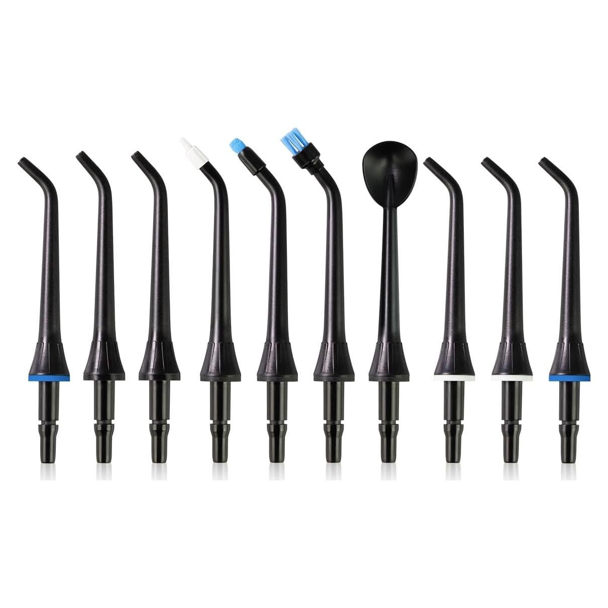 Juego de Puntas de Repuesto MySmile para Irrigador Dental 10 Pcs