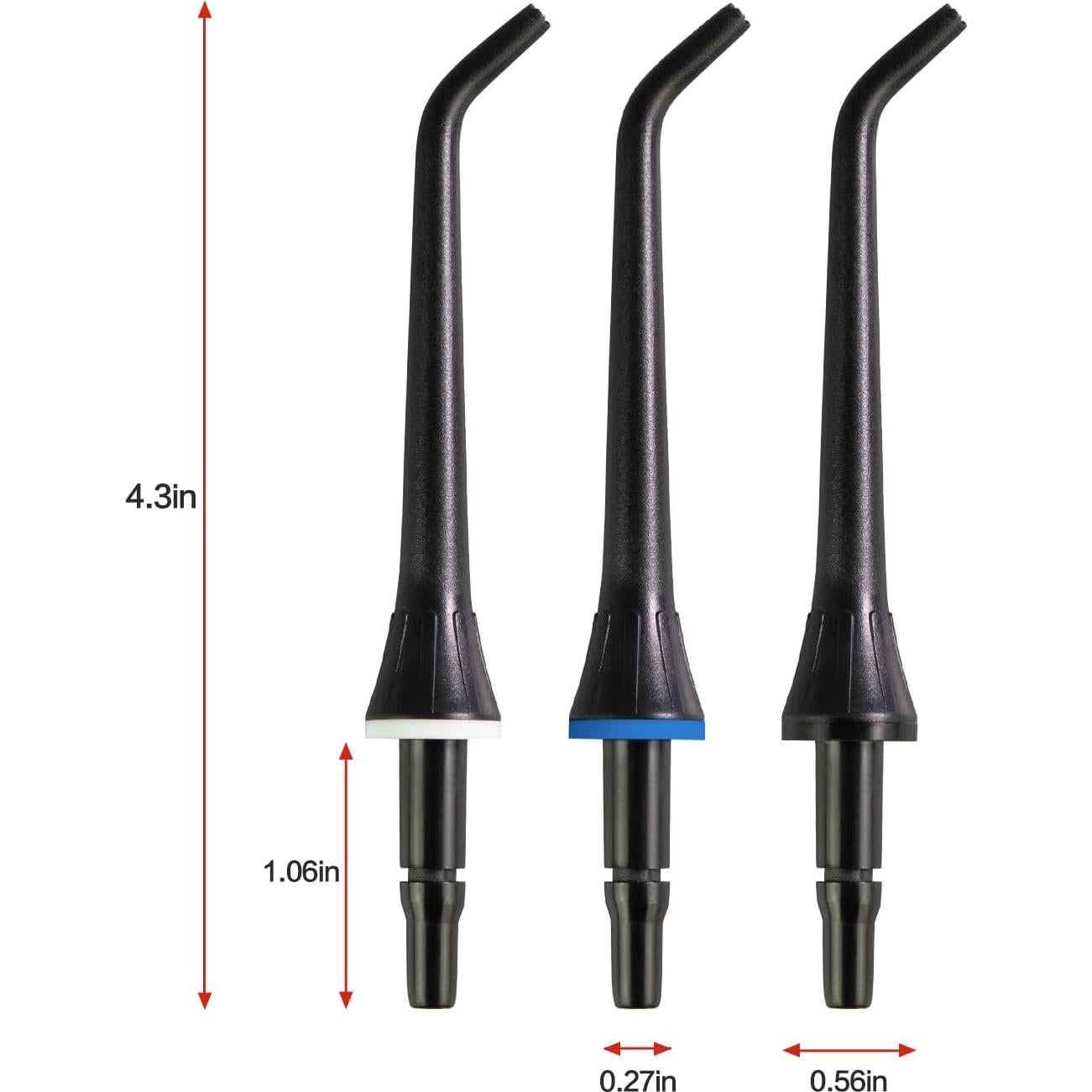 Juego de Puntas de Repuesto MySmile para Irrigador Dental 10 Pcs