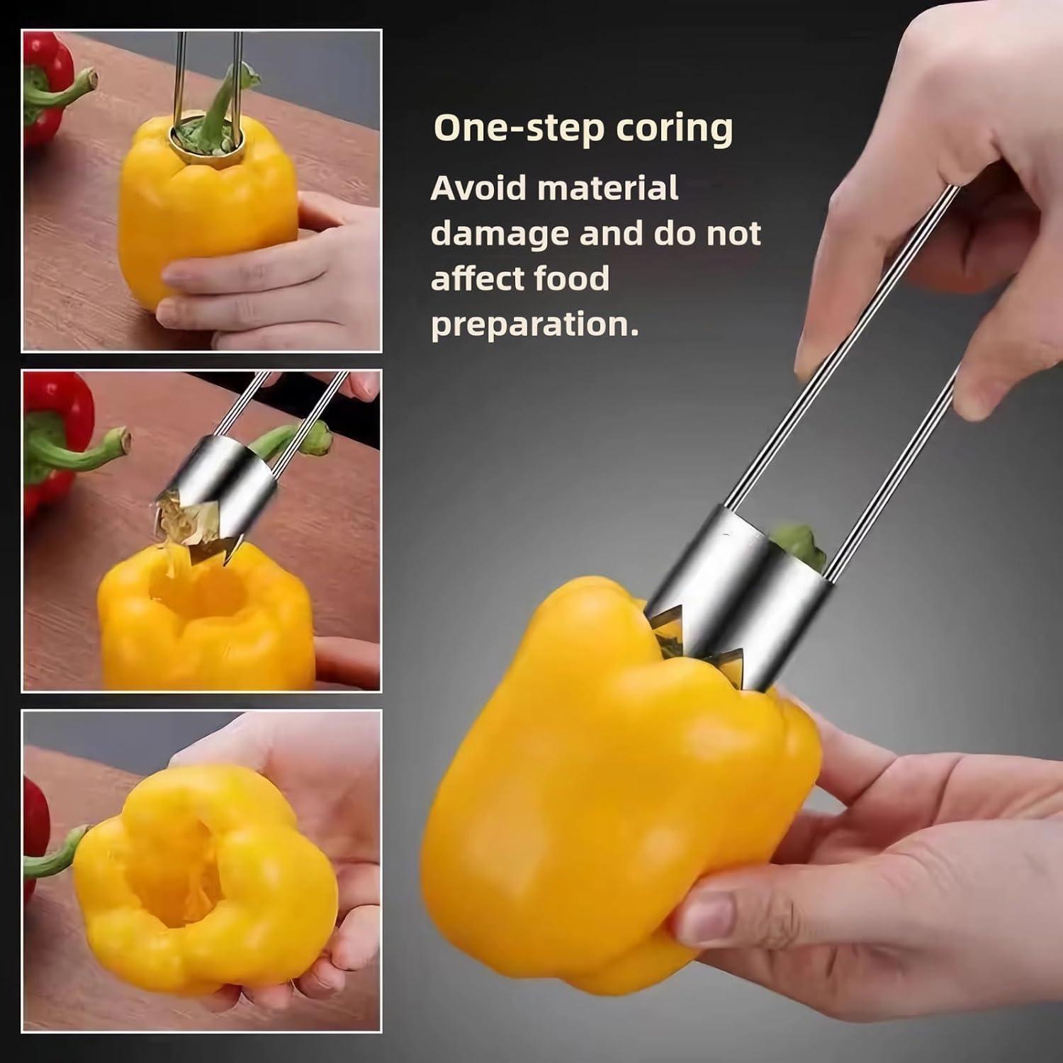 Extractor de Semillas y Corazones RuiJinGen - Acero Inoxidable