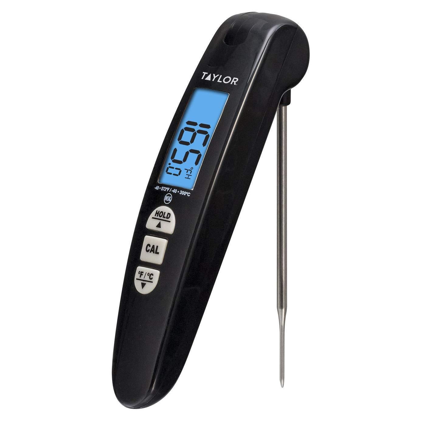 Termómetro Digital Taylor 9867 Plegable para Carne y Alimentos