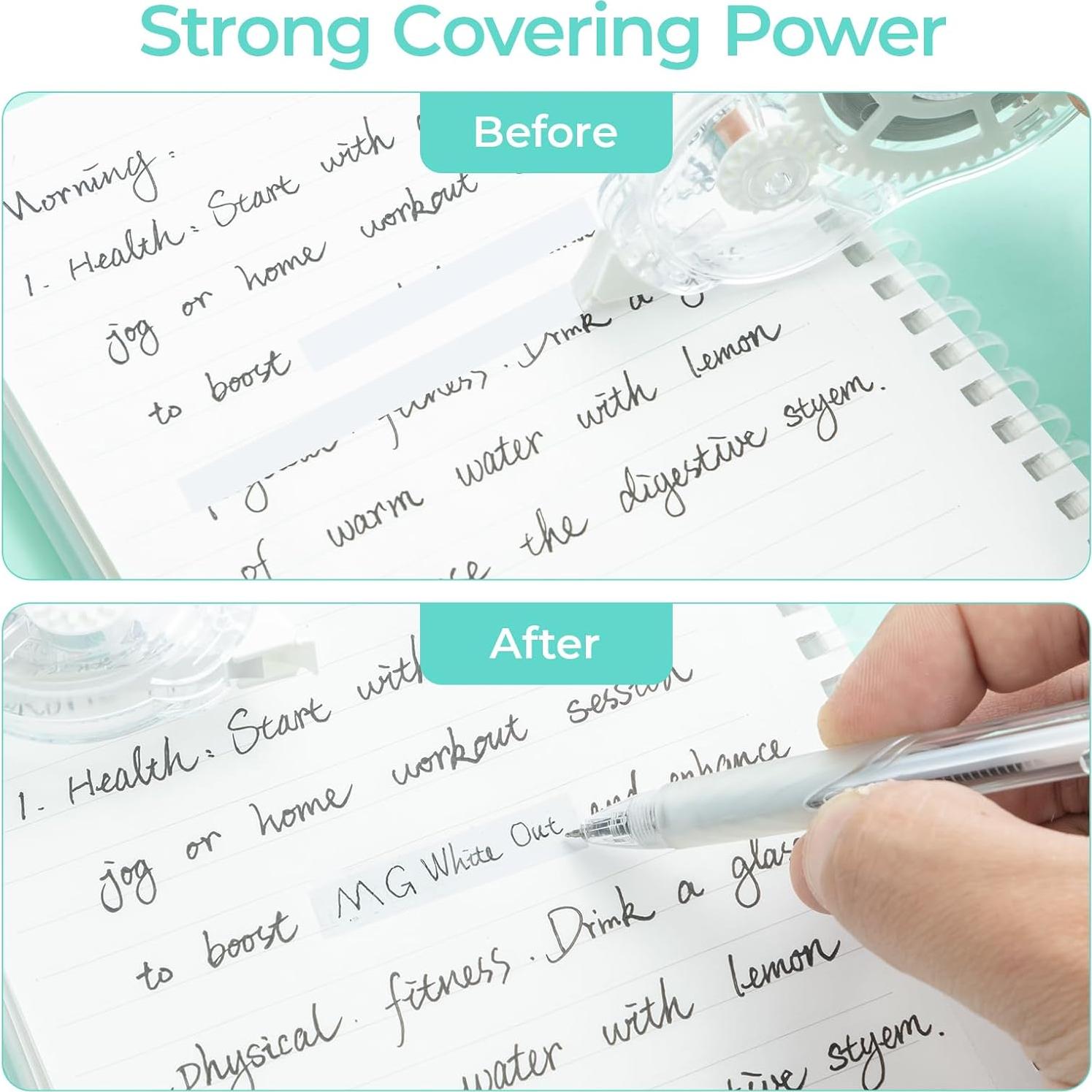 Cinta Correctora M&G 5 Paquetes 656 Pies (200m) Ergonómica