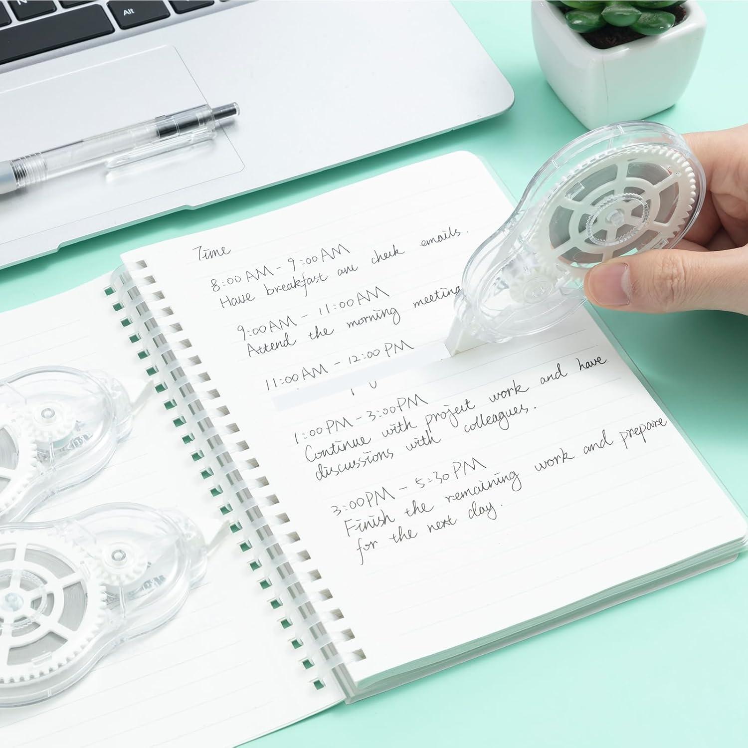 Cinta Correctora M&G 5 Paquetes 656 Pies (200m) Ergonómica