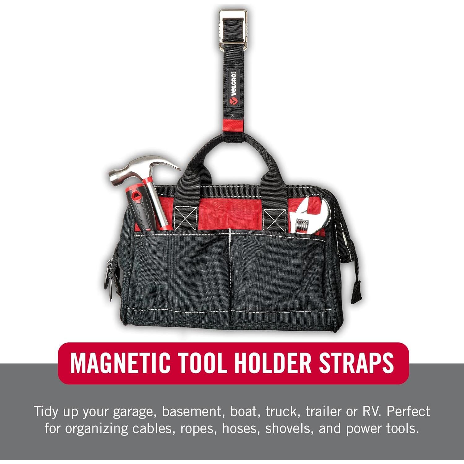 Correa Magnética Velcro Mediana 40.64cm Soporta 4.54kg