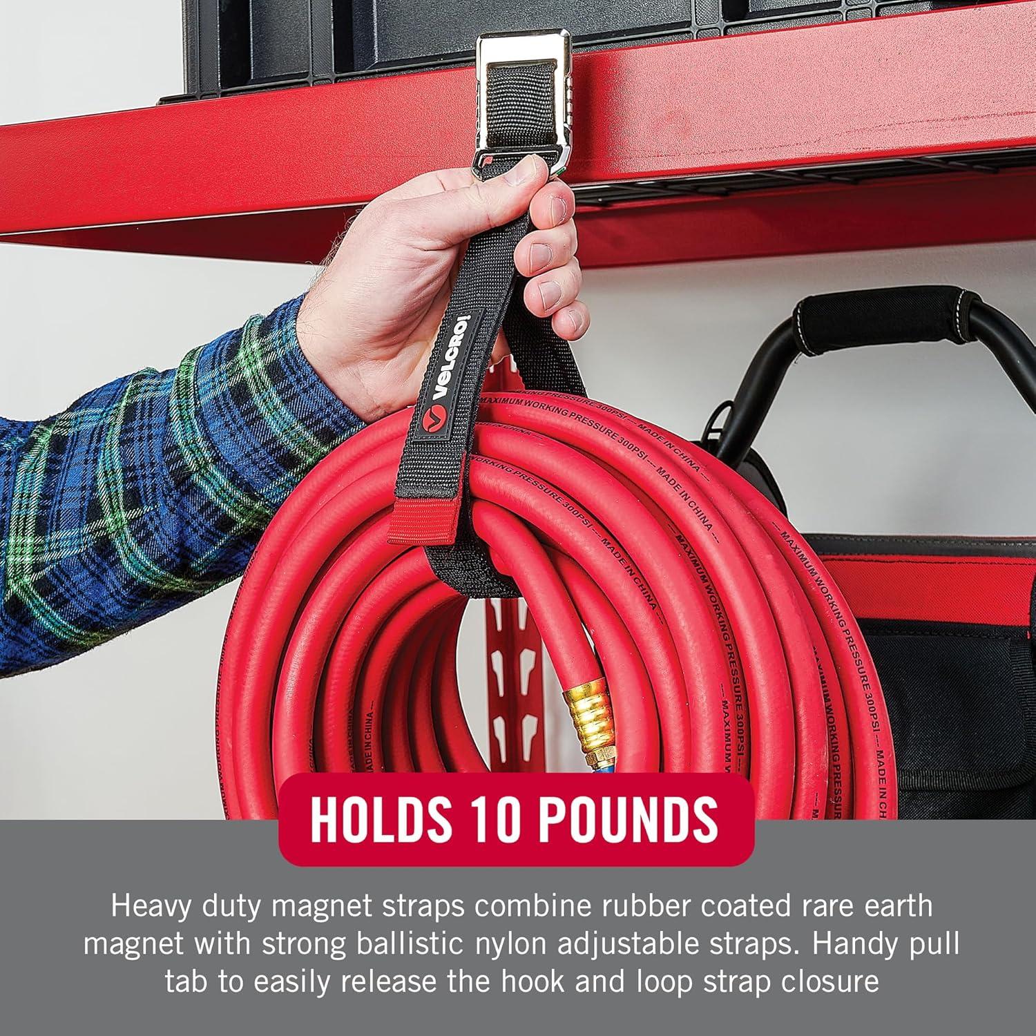 Correa Magnética Velcro Mediana 40.64cm Soporta 4.54kg