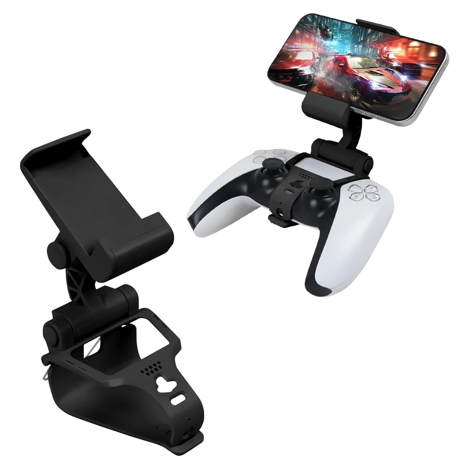 Soporte para Teléfono EasEasy para Controlador PS5 - Negro