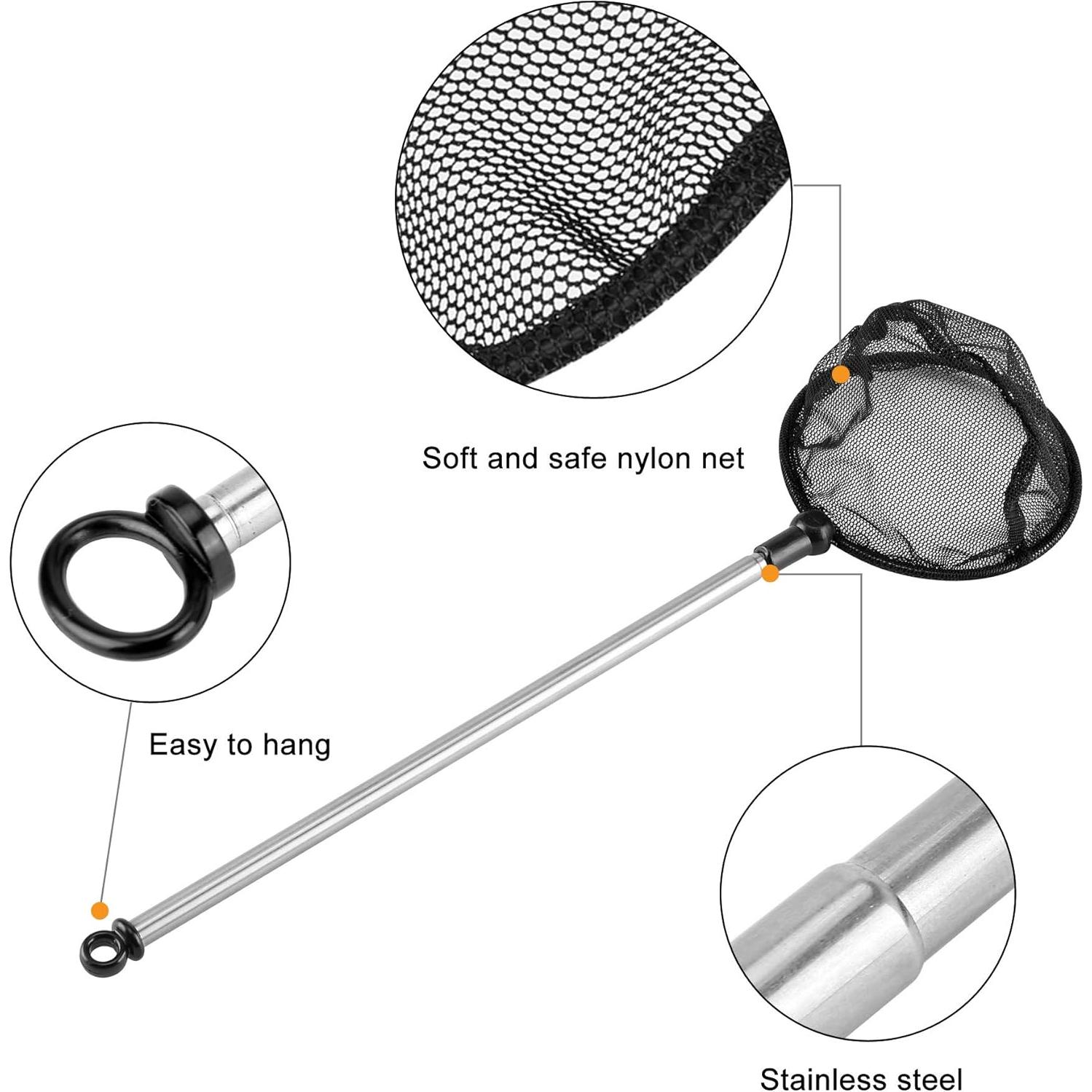 Red de Acuario Telescópica Timwaygo 8.89 cm Mango Extensible