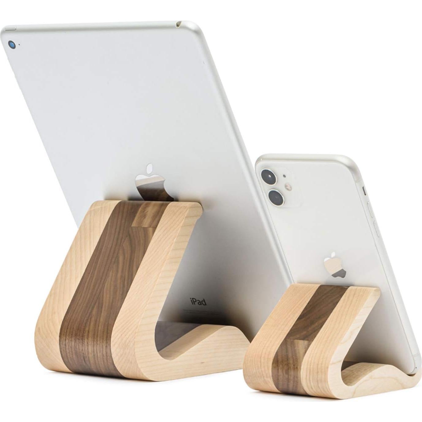 Soporte para Tablet de Madera MTWhirldy Universal 6-13"