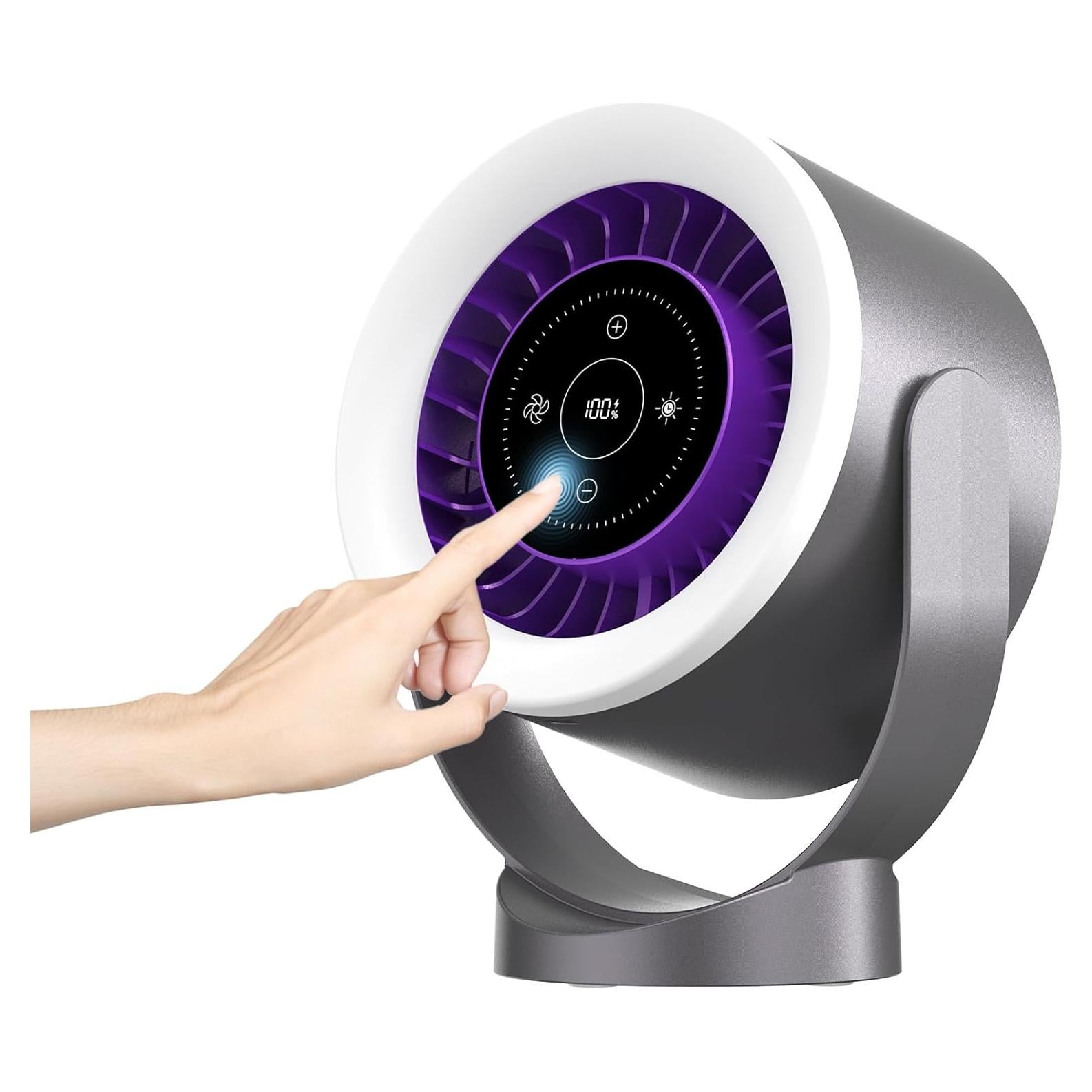 Ventilador de Mesa ZYXMLZ FAN-THS Recargable USB Silencioso