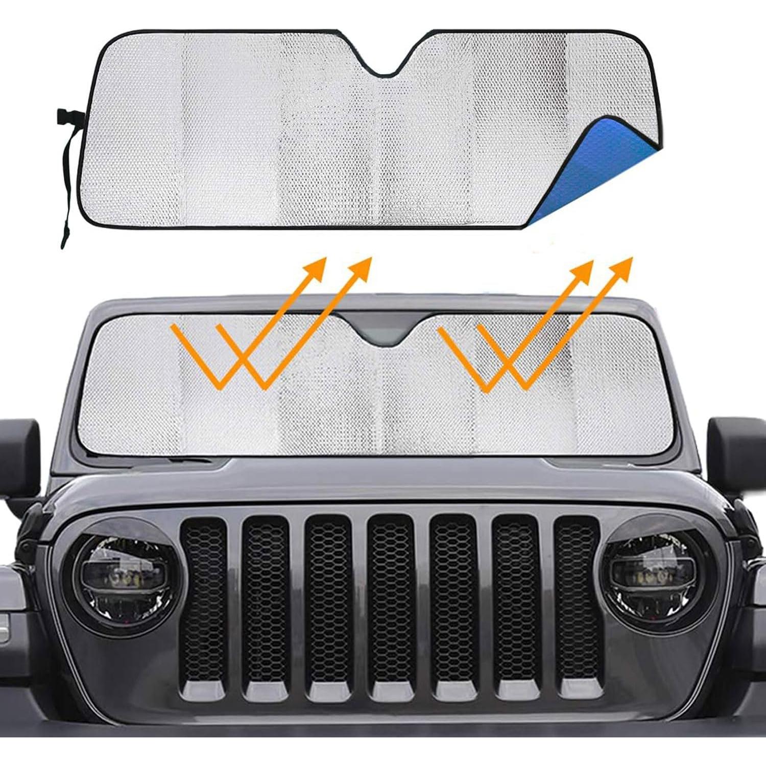 Protector Solar Parabrisas Big Hippo Jeep Wrangler 2007-2024