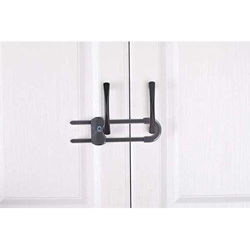 Bloqueos de Gabinete Ajustables QT Baby - Paquete de 2