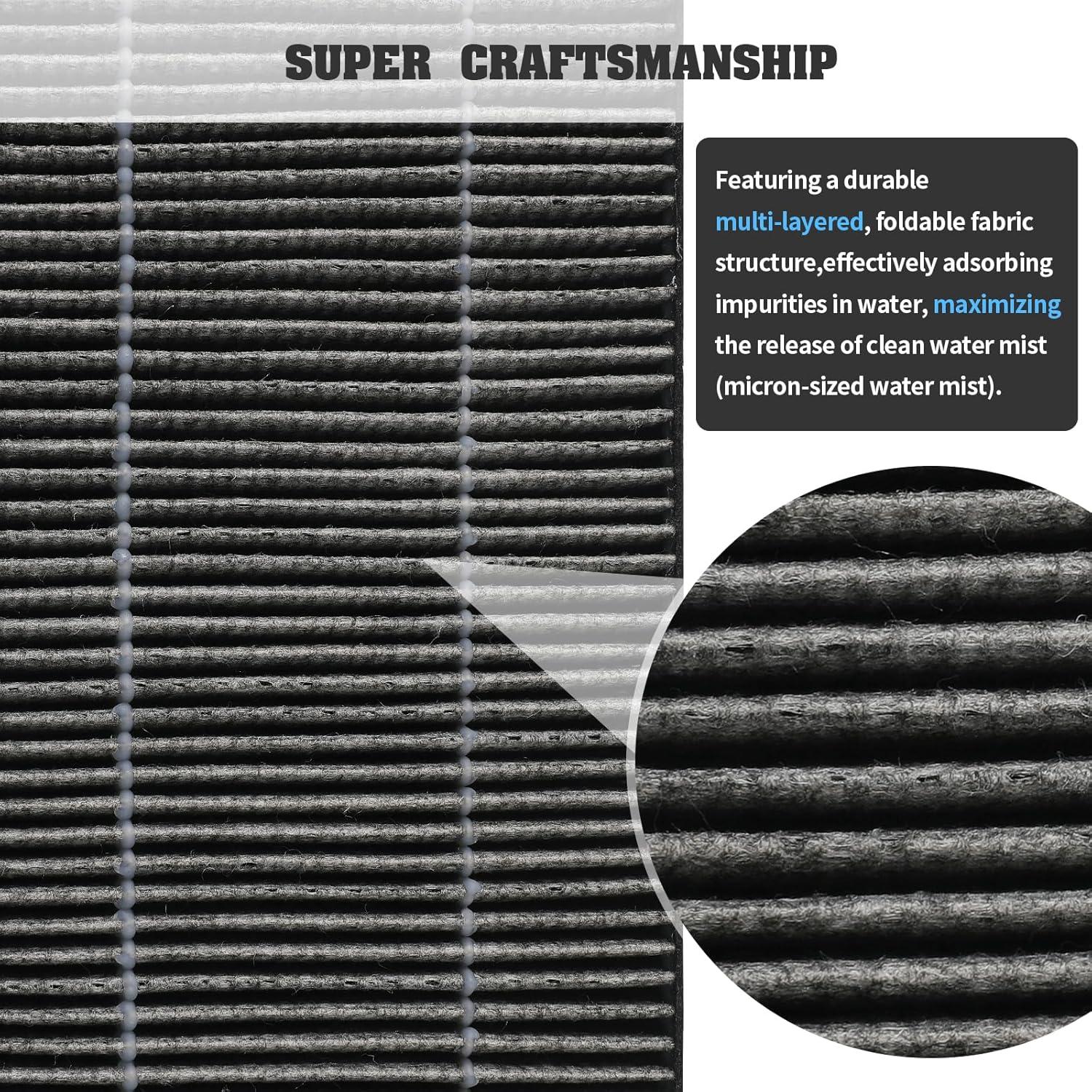 Filtros de Reemplazo DerBlue para Humidificador LEVOIT 6000S