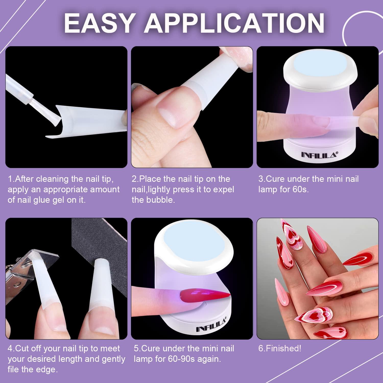 Lámpara UV Mini NXJ INFILILA 16W Secado Rápido USB Azul