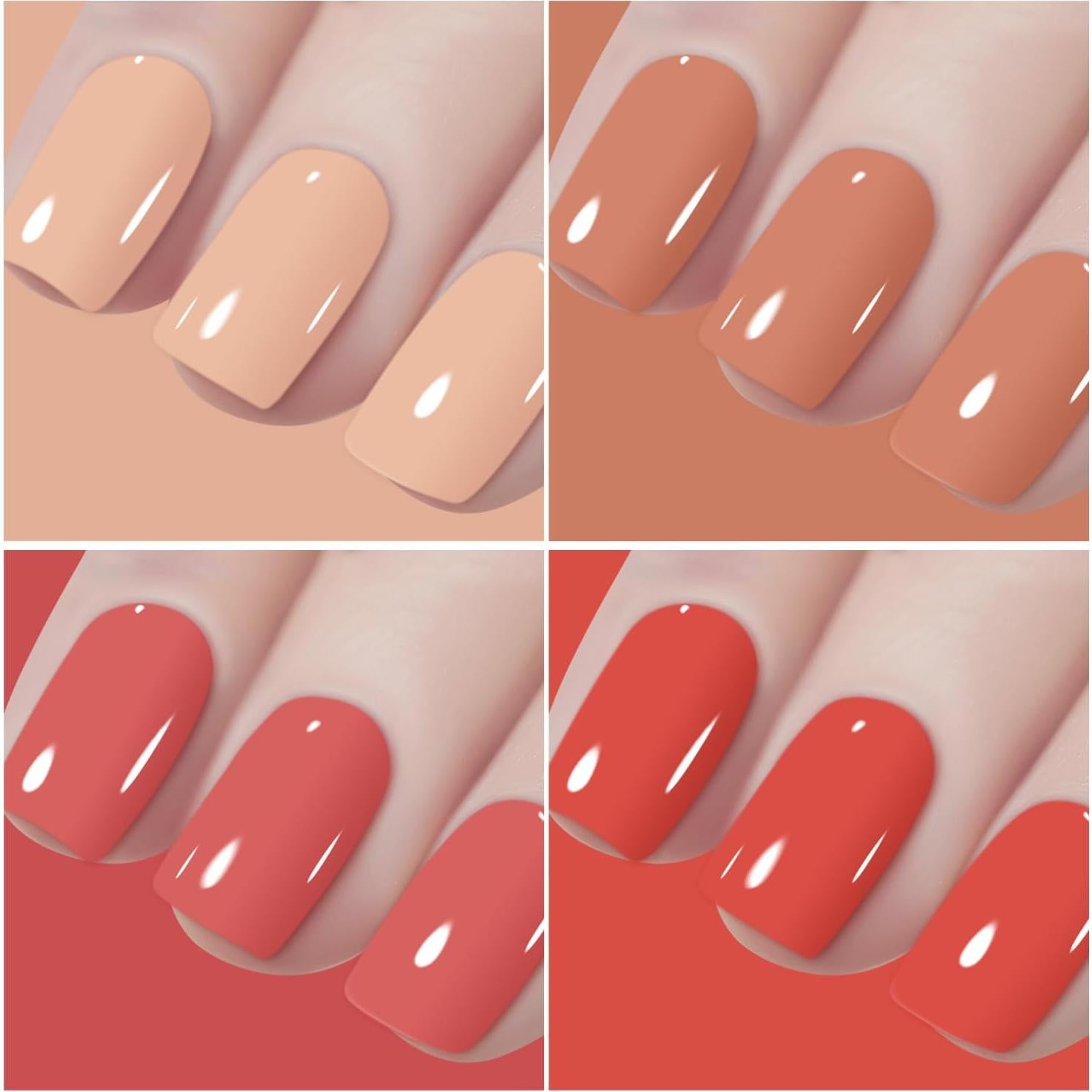 Kit de Esmalte de Uñas en Gel Vishine 48PCS 45 Colores